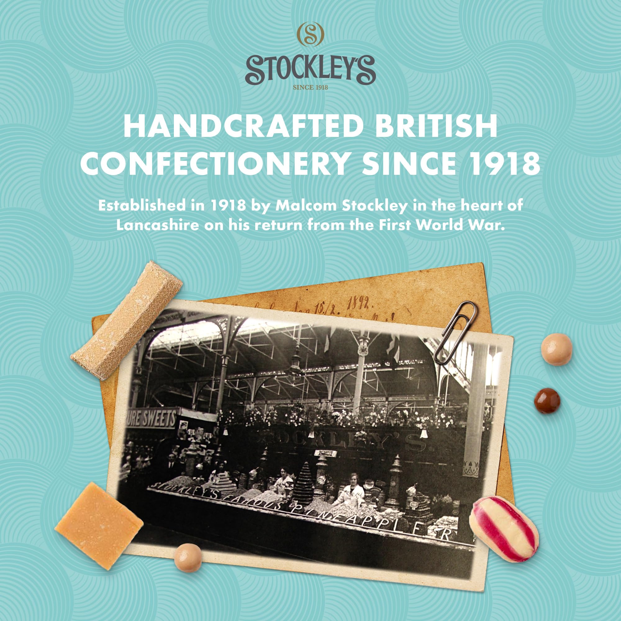 STOCKLEY'S SINCE 1918 Chocolate Butter Fudge Treat Carton - 220g | Classic Crumbly Texture 5