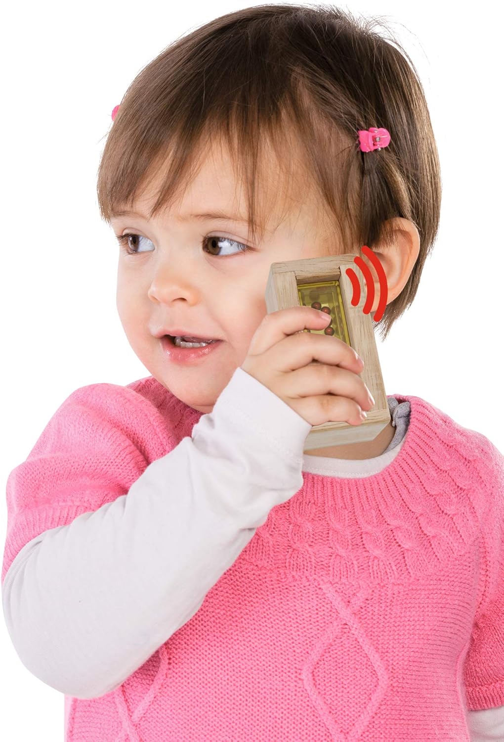 Eichhorn 100002240 Sound Building Blocks - Educational Wooden Toy for Toddlers 12 Months+ 4