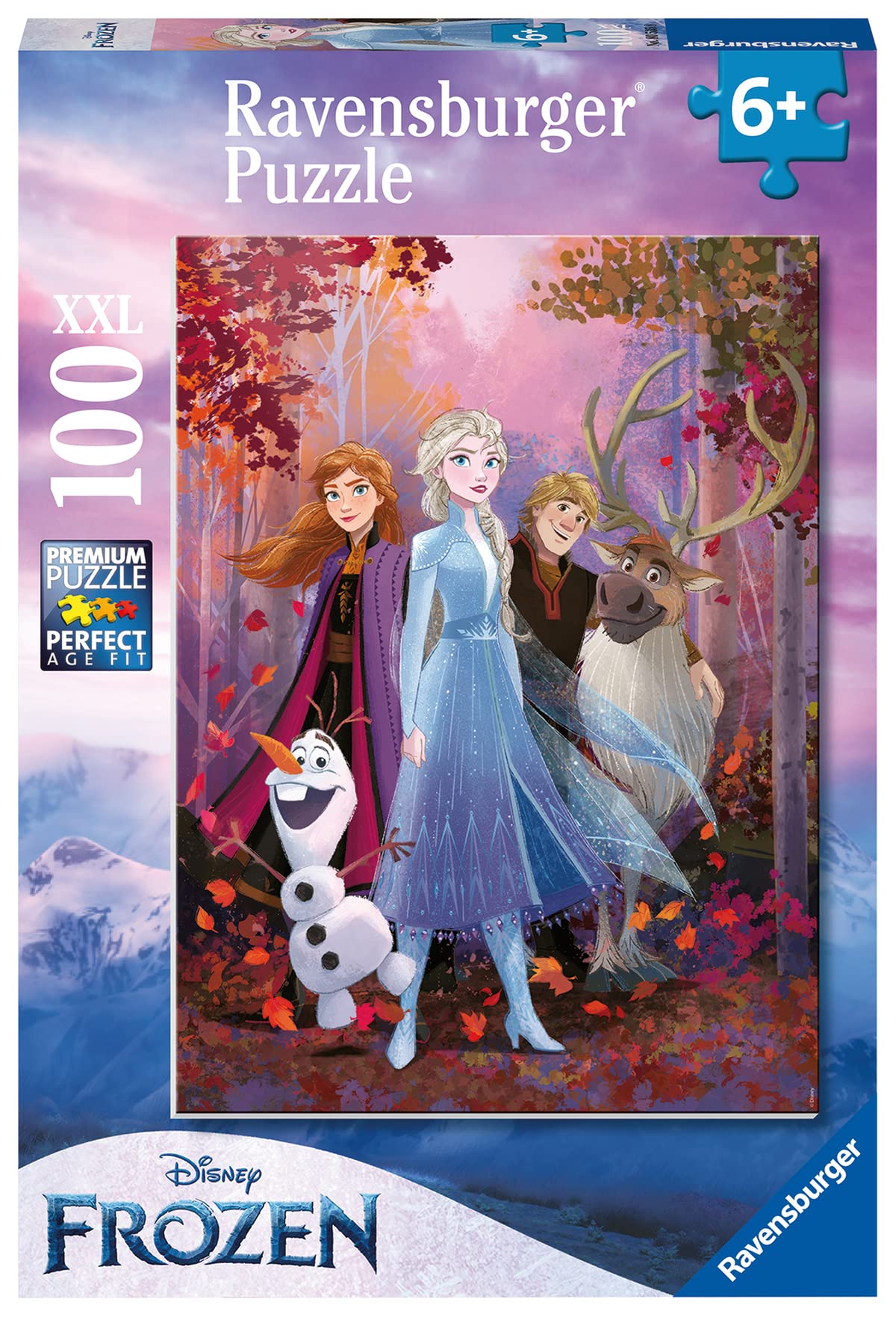 Ravensburger Disney Frozen 100-Piece Jigsaw Puzzle for Kids Age 6 Years and Up