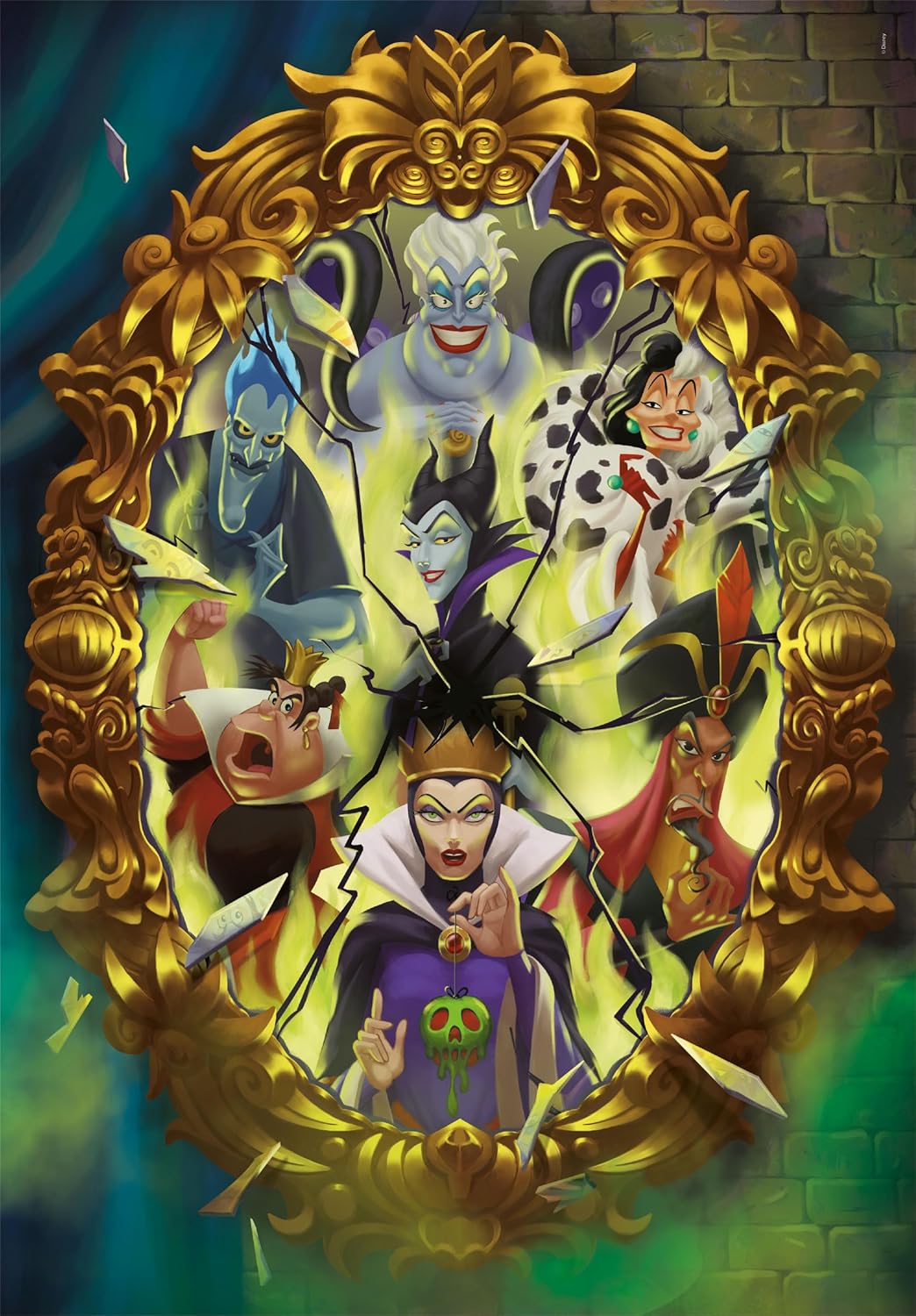 Clementoni Disney Villains Collection 1000-Piece Puzzle for Adults 5