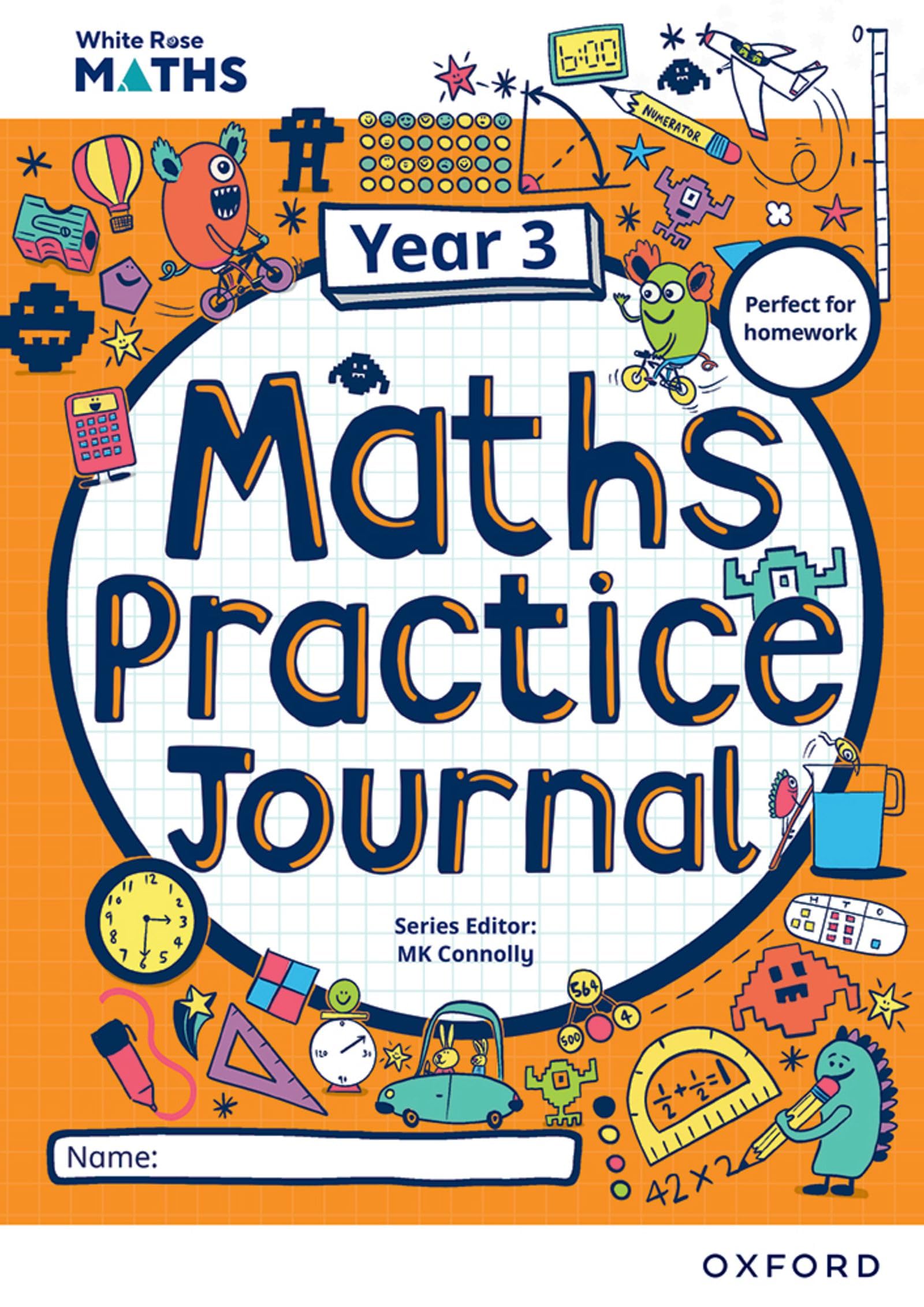 Oxford University Press White Rose Maths Practice Journals Year 3 Workbook | Paperback