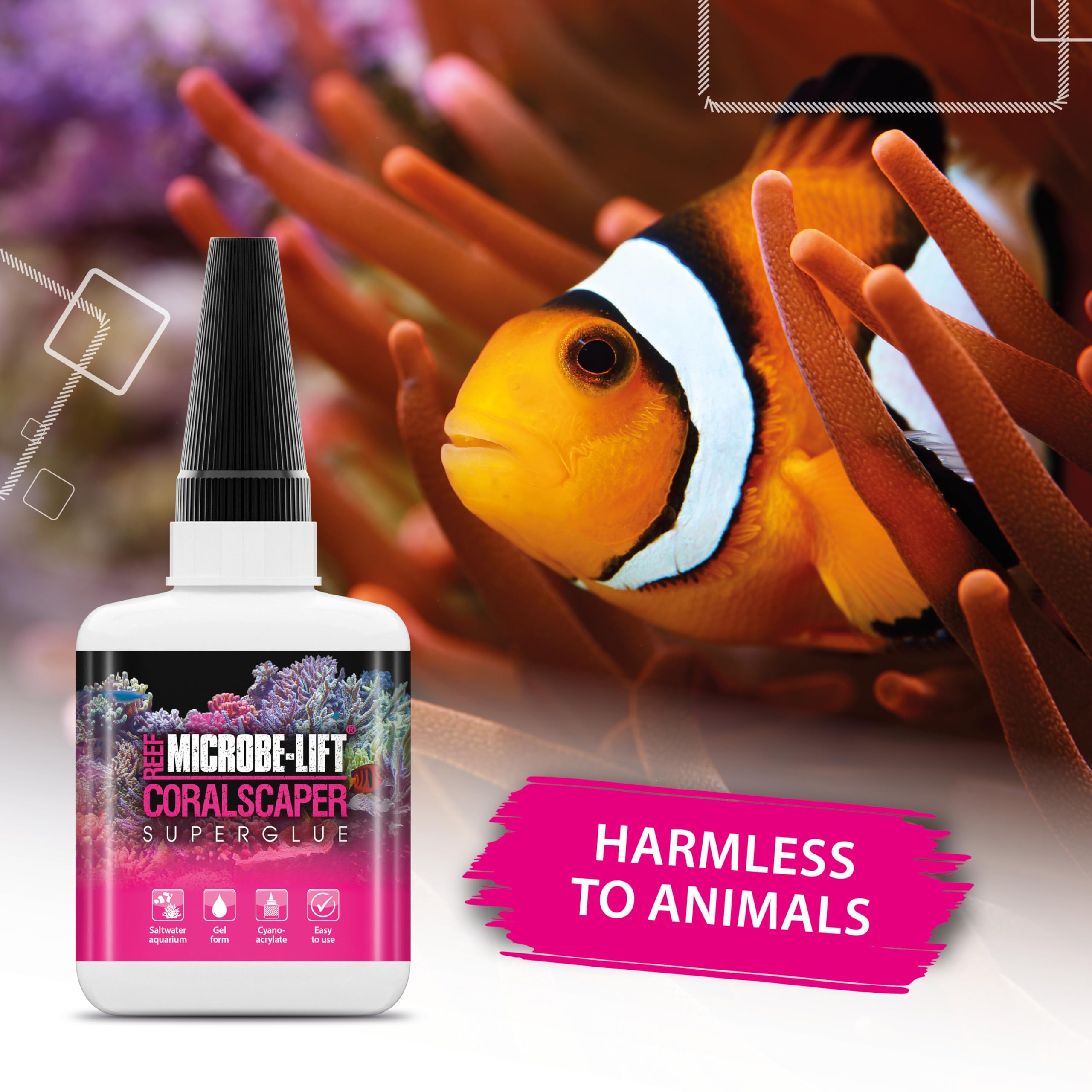ARKA Coralscaper - Ultra Strong Gel Glue for Reef Tanks | 50g Gel Tube 6