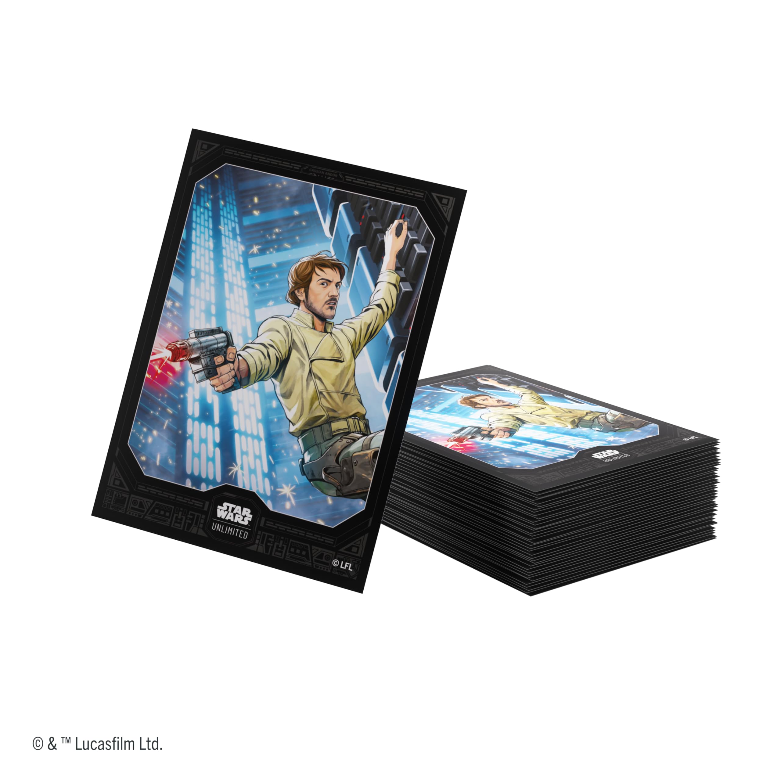 Gamegenic Star Wars: Unlimited Premium Art Sleeves - Cassian Andor 5