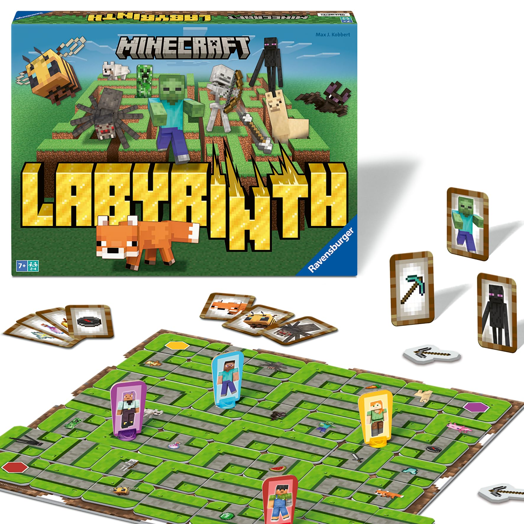 Ravensburger Minecraft Labyrinth - The Moving Maze Board Game for Kids and Families 7