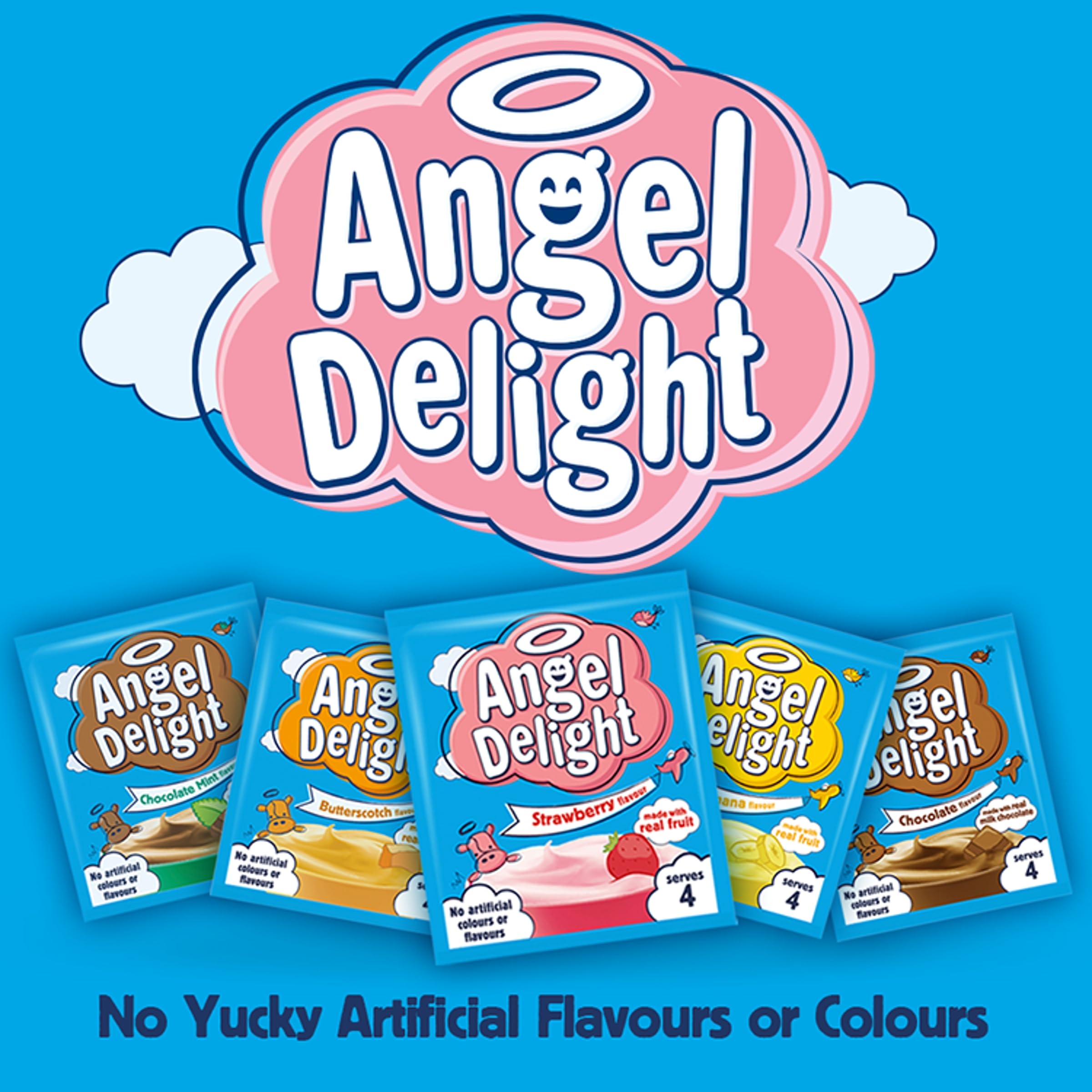 Angel Delight Banana 59g Pudding Mix 6