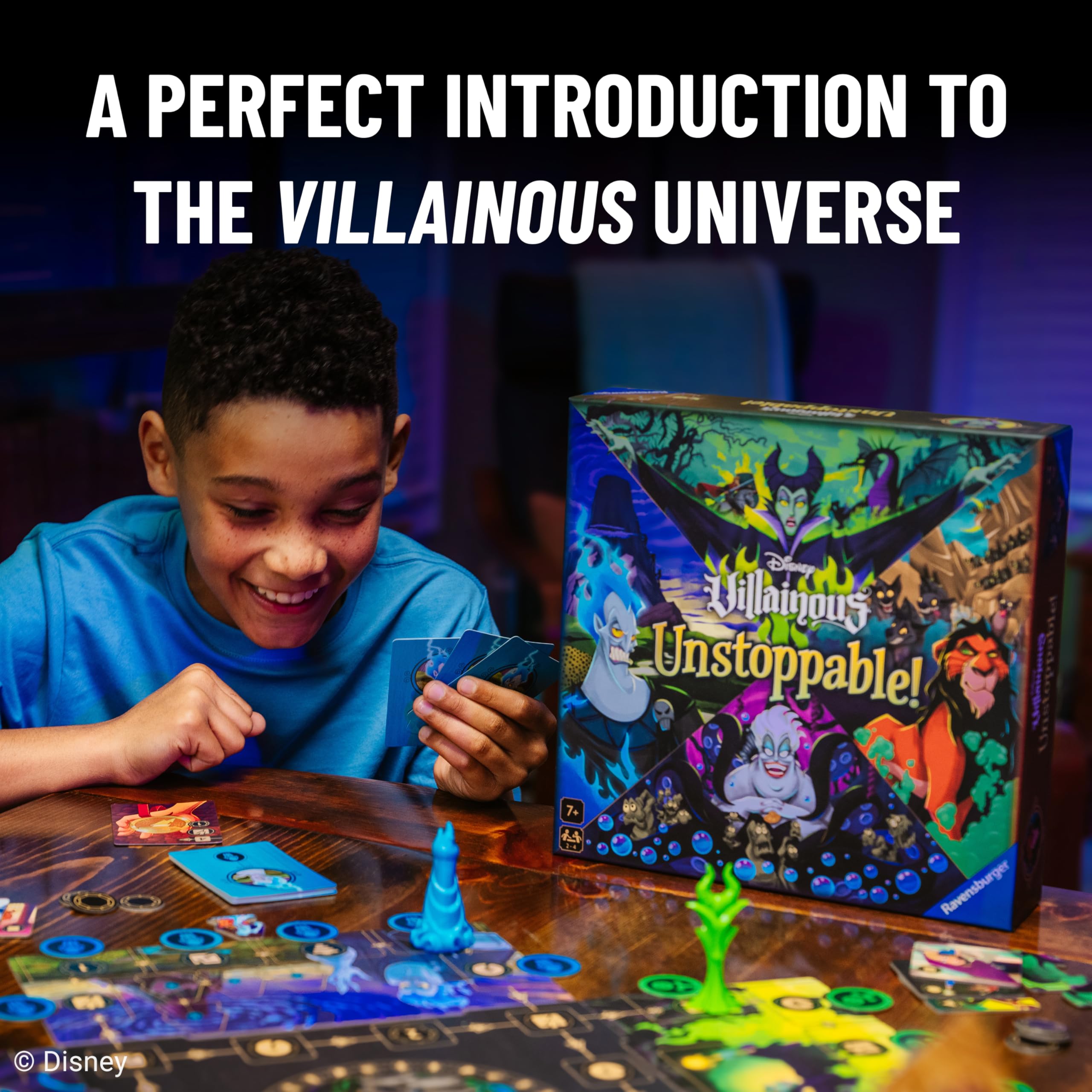 Ravensburger Disney Villainous Unstoppable Strategy Board Game