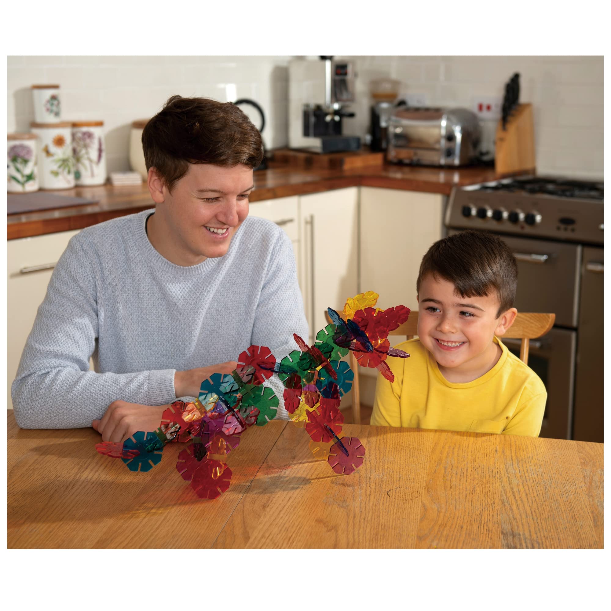 Galt Octons Construction Toy - Translucent Building Set for Ages 4+ 5