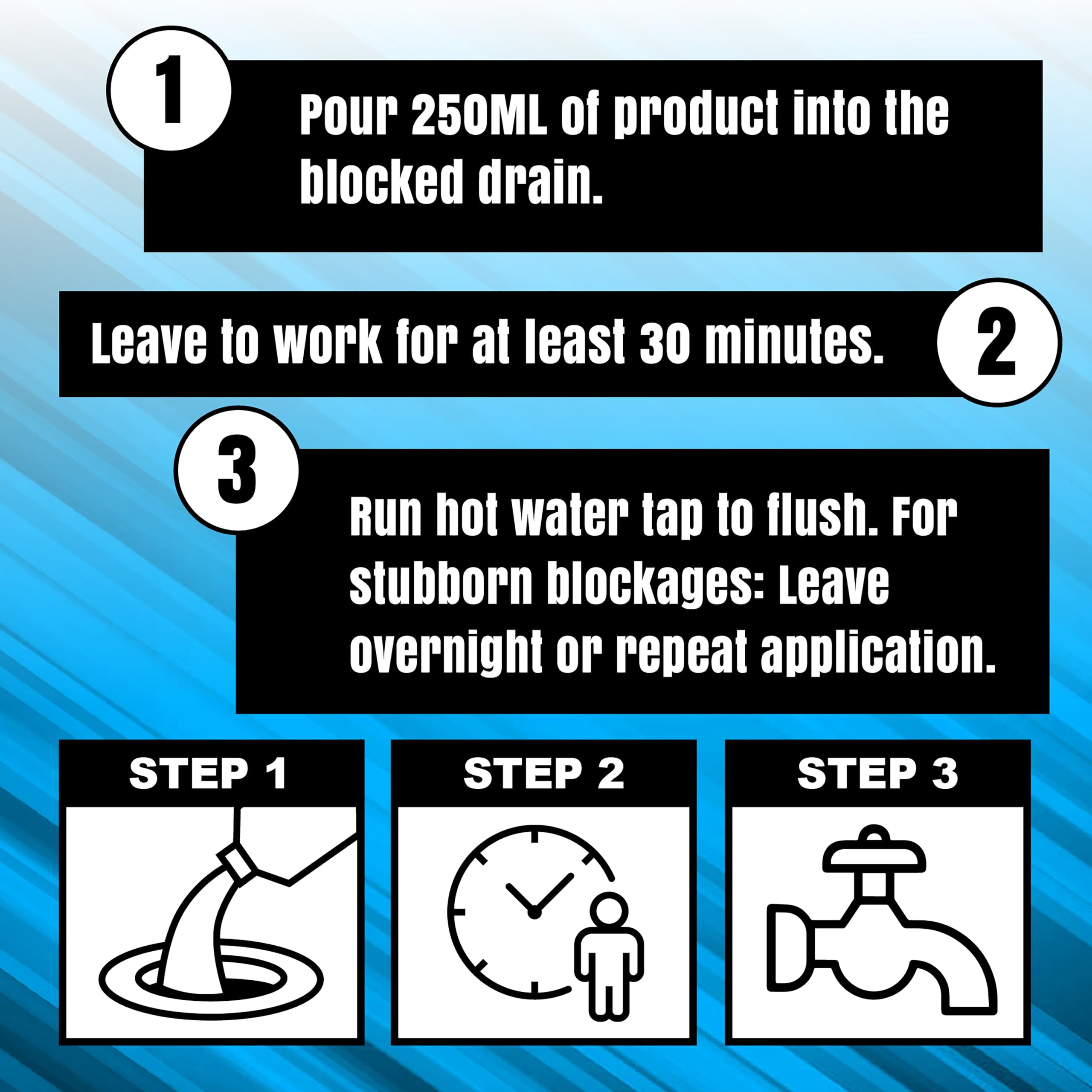 Clog Alert! - FAM1290 Bathroom Drain and Plug Hair Unblocker 4