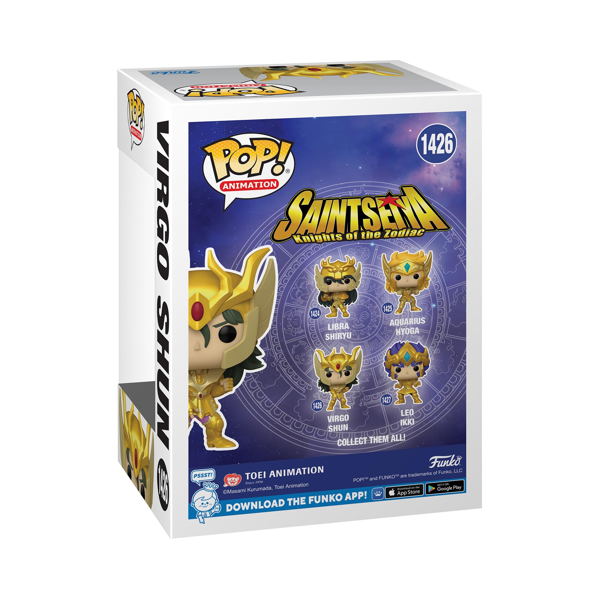 Funko Pop! Animation: Saint Seiya - Andromeda Shun Vinyl Figure (72061) 8