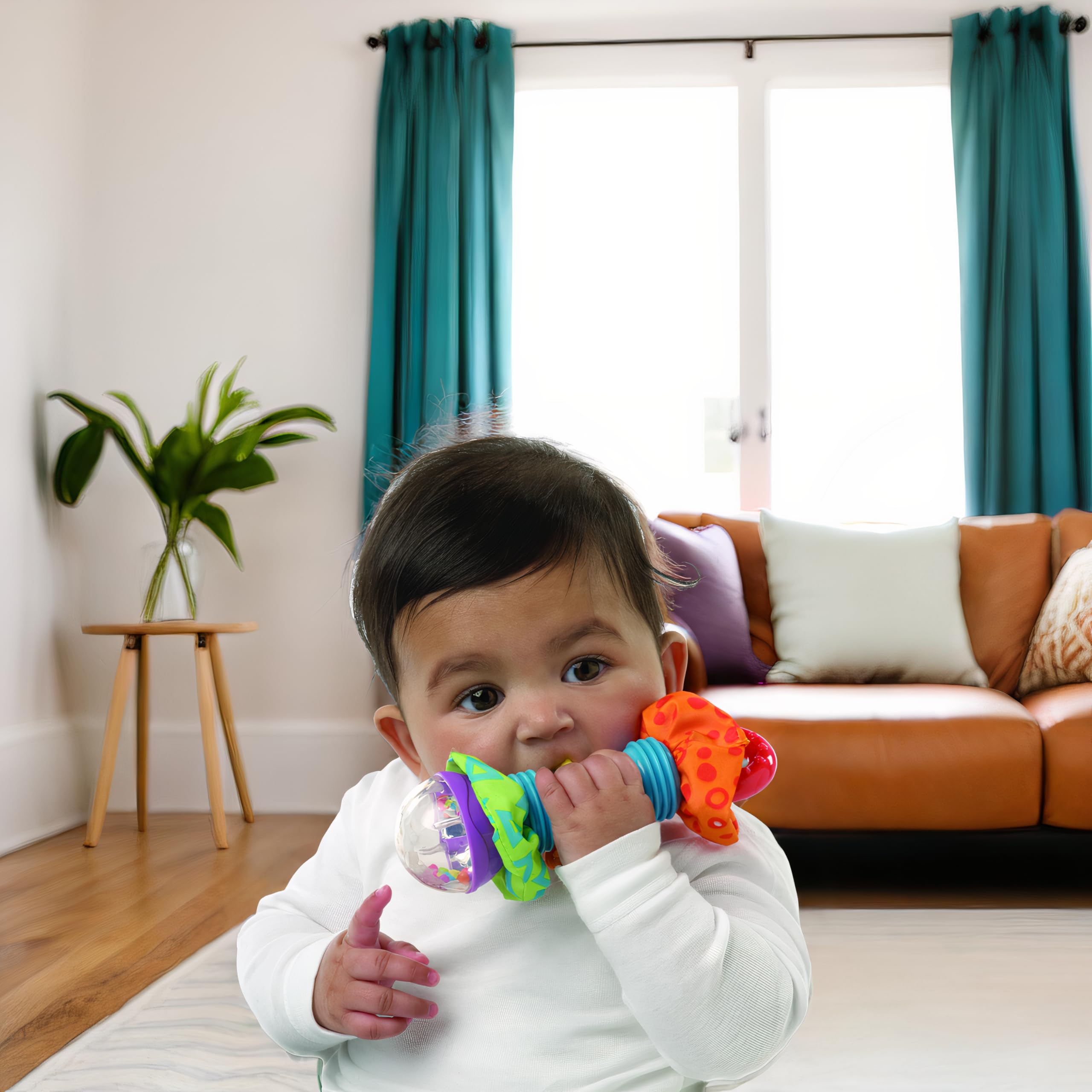 Playgro Rattle Super Shaker - Sensory Toy for Babies 3 Months+ 10