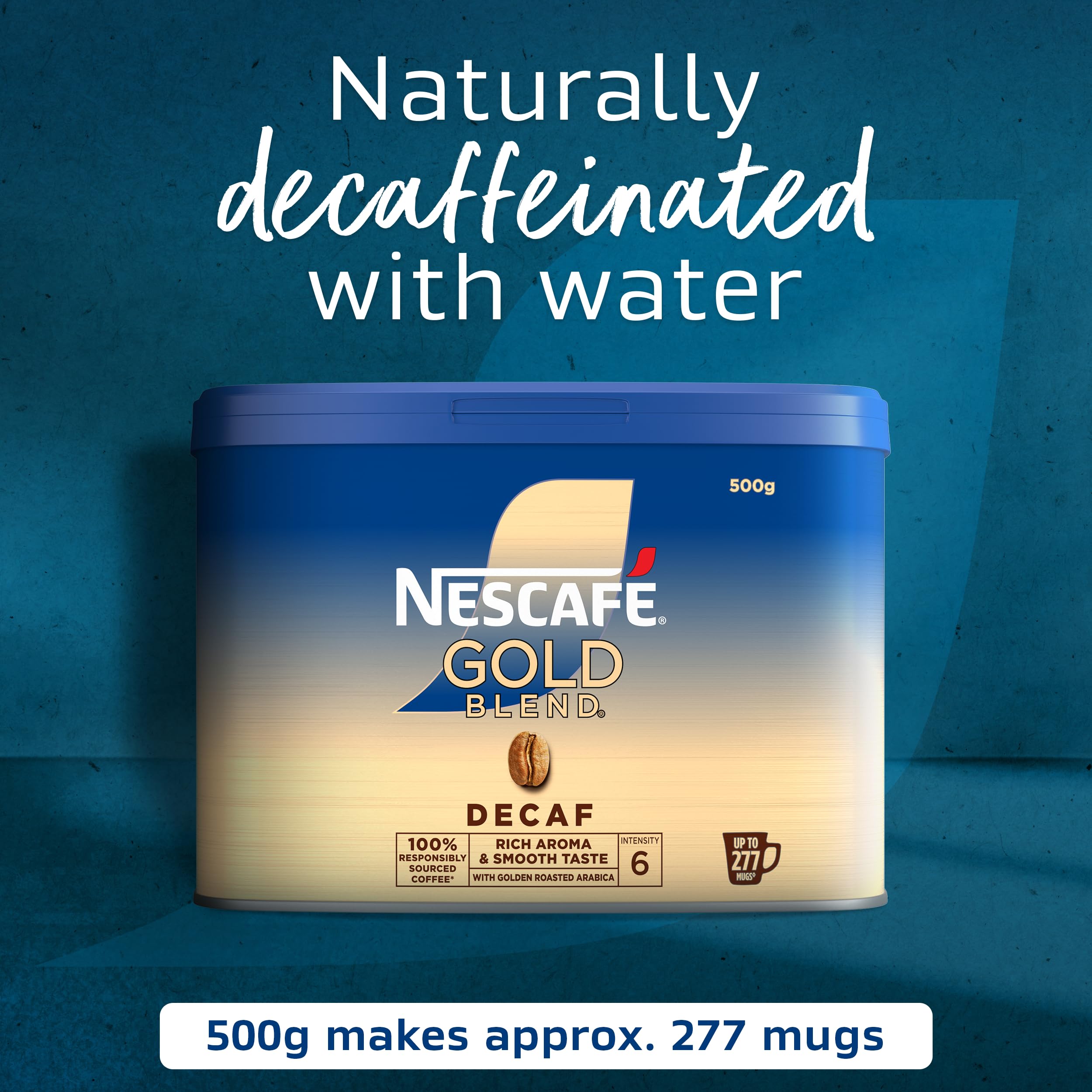 NESCAFÉ Gold Blend Decaff Instant Coffee 500G 10