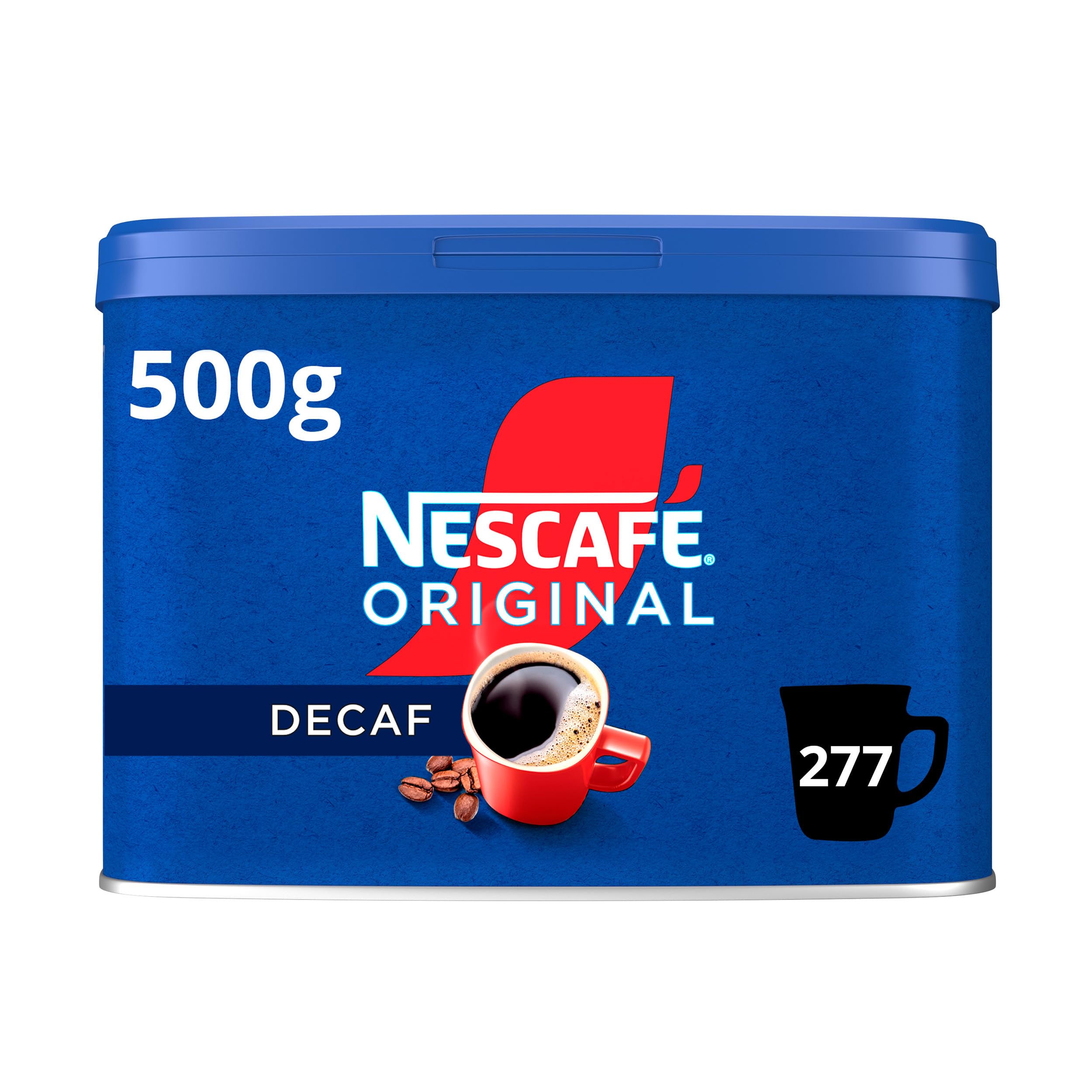 NESCAFÉ Original Decaff Instant Coffee Granules - Smooth Flavour | 500g Tin