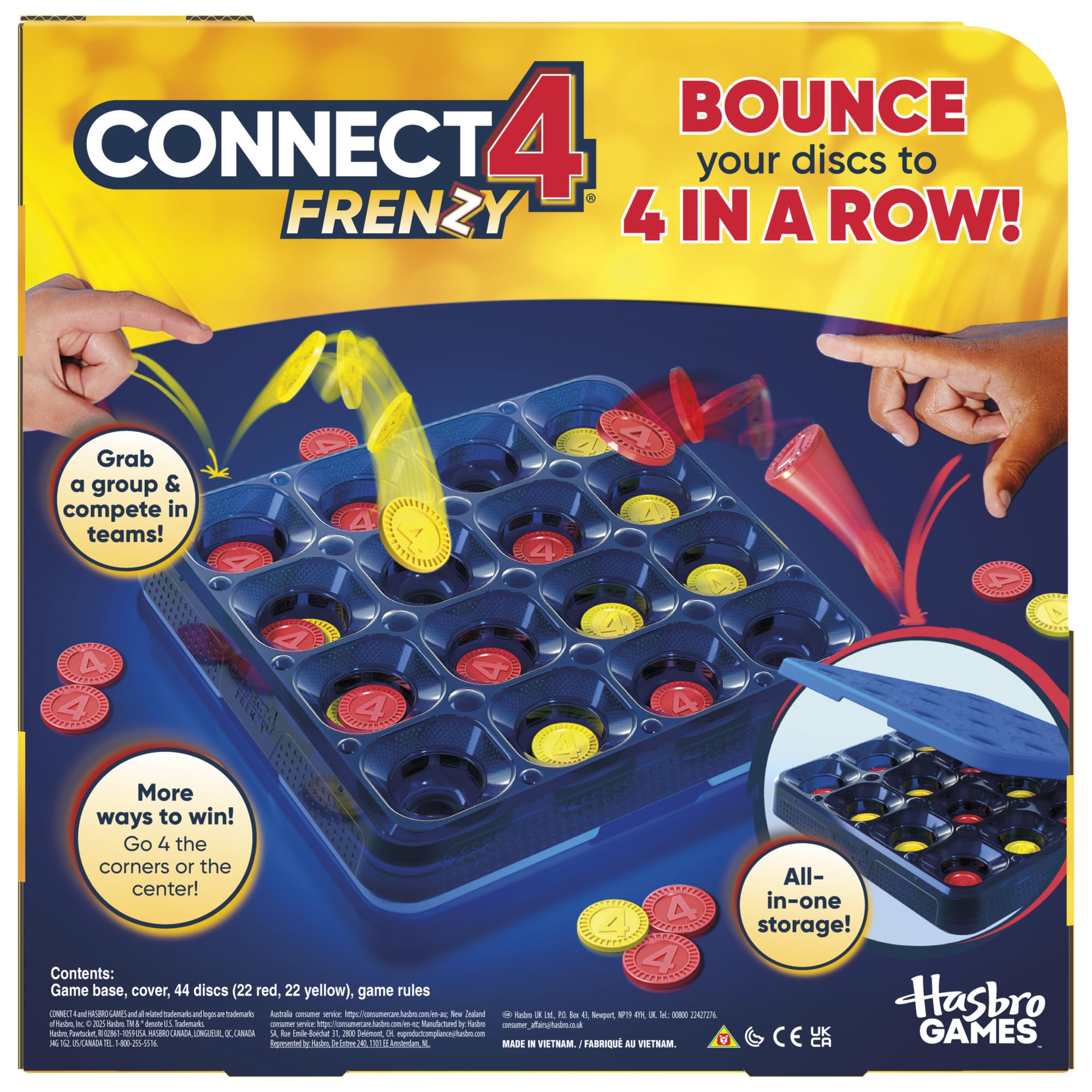 Hasbro Gaming Connect 4 Frenzy Game - English Version 5