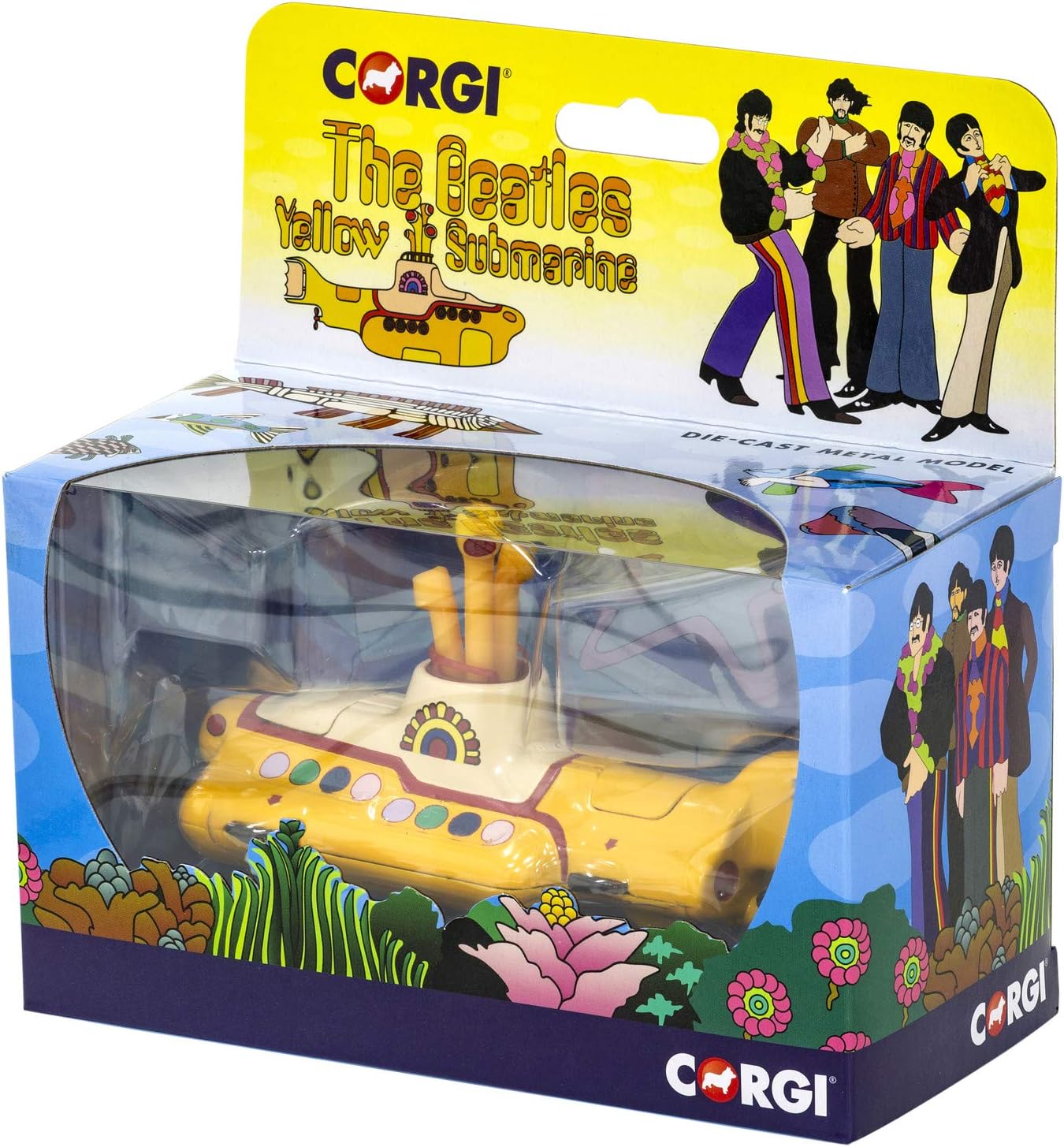 Corgi CC05401 The Beatles Yellow Submarine - Die-Cast Model Vehicle for Adult Collectors