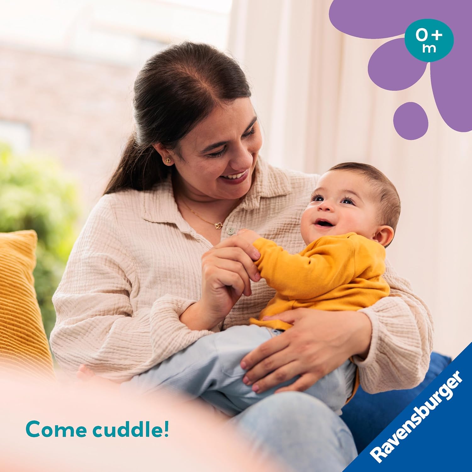 Ravensburger Play+ Cuddle & Play Meercat - Soft Plush Baby Toy for 0+ Months 4