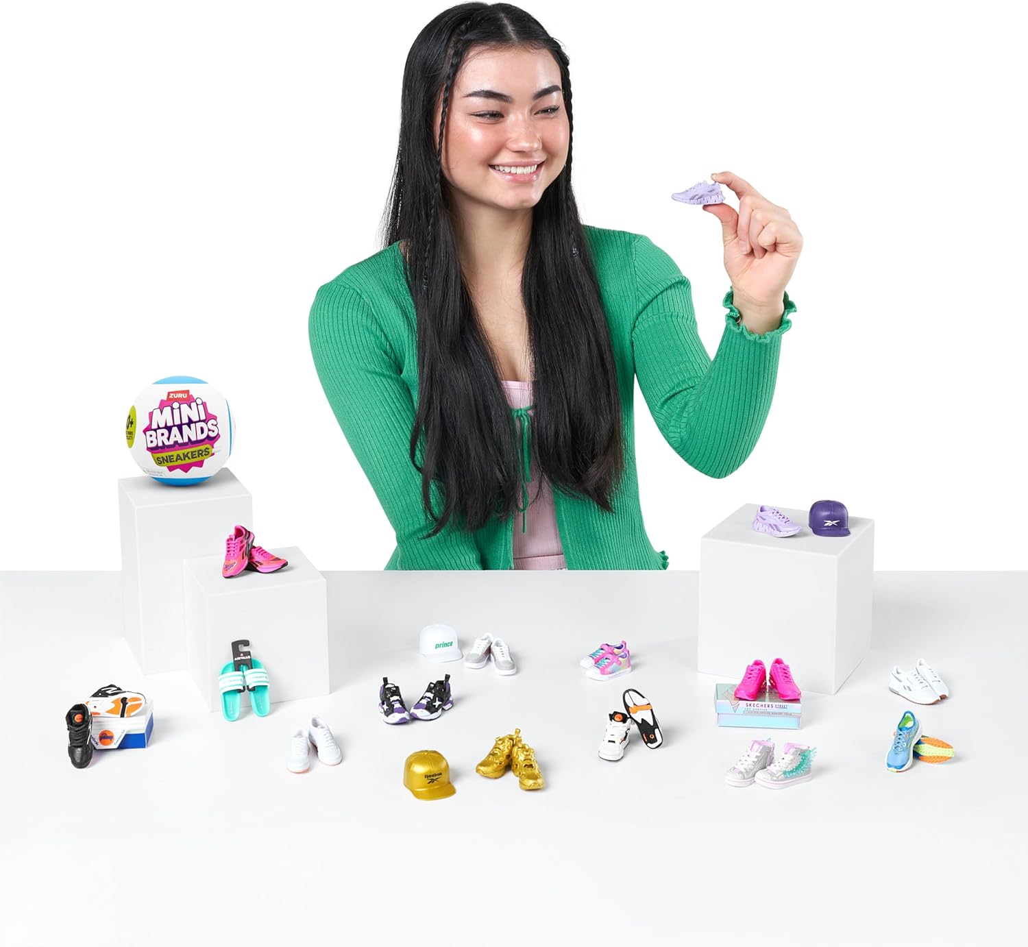 Mini Brands Sneakers Single Capsule - Real Miniature Collectible Sneakers for Kids & Adults 5