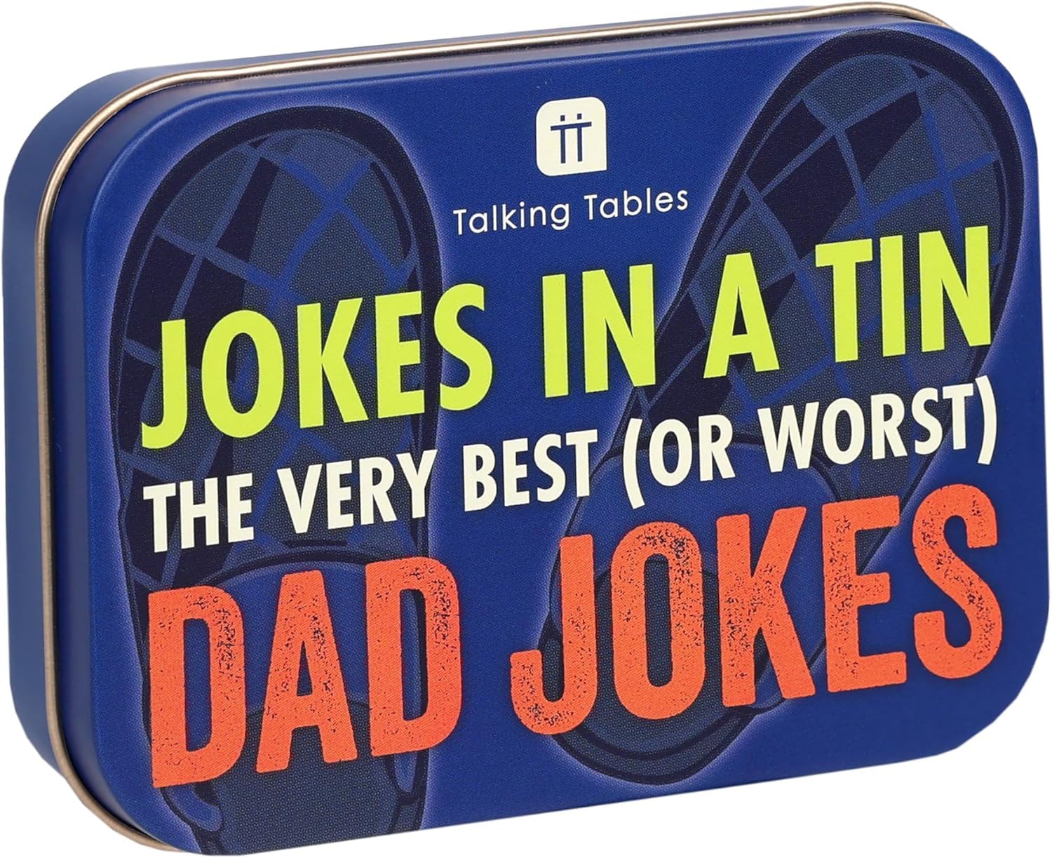 Talking Tables 100 Cards Dad Jokes Card Game for Family Fun