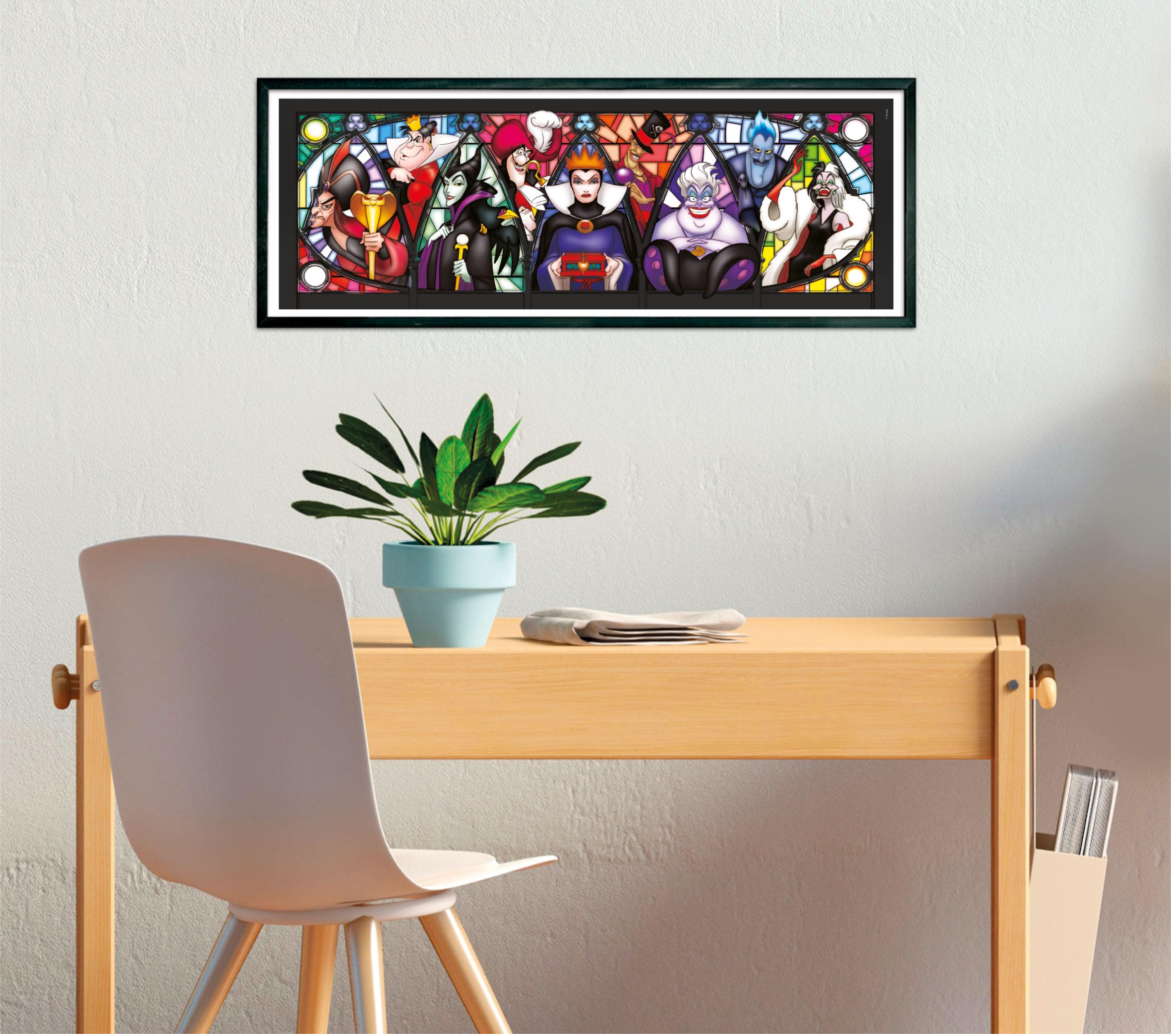 Clementoni Jigsaw Puzzle Disney Villains - 1000 Pieces | 98 x 33 cm Completed Size 5