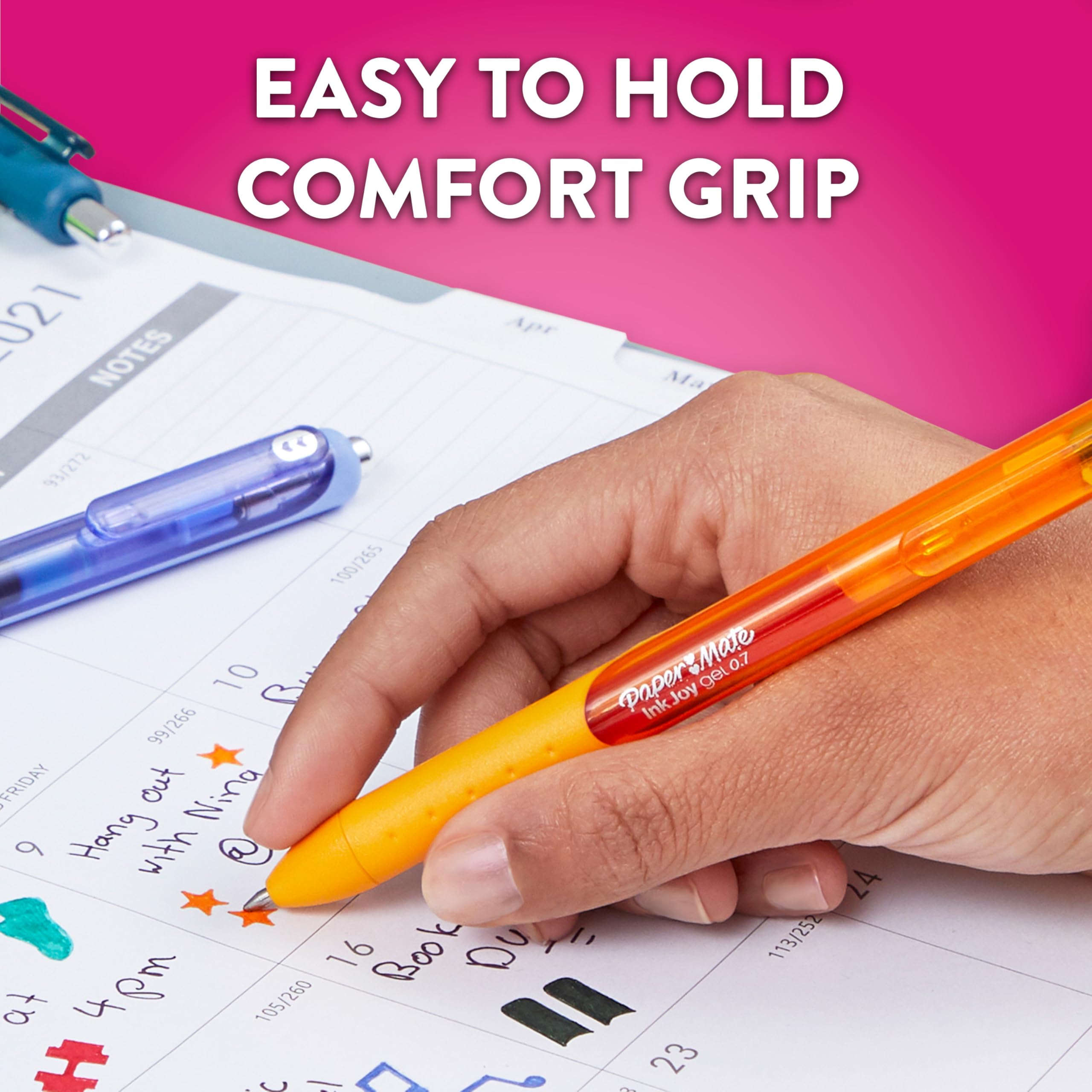 Paper Mate InkJoy Gel Pens - Smooth Writing & Quick-Drying Ink | 0.7mm Medium Point | 10 Pack 4
