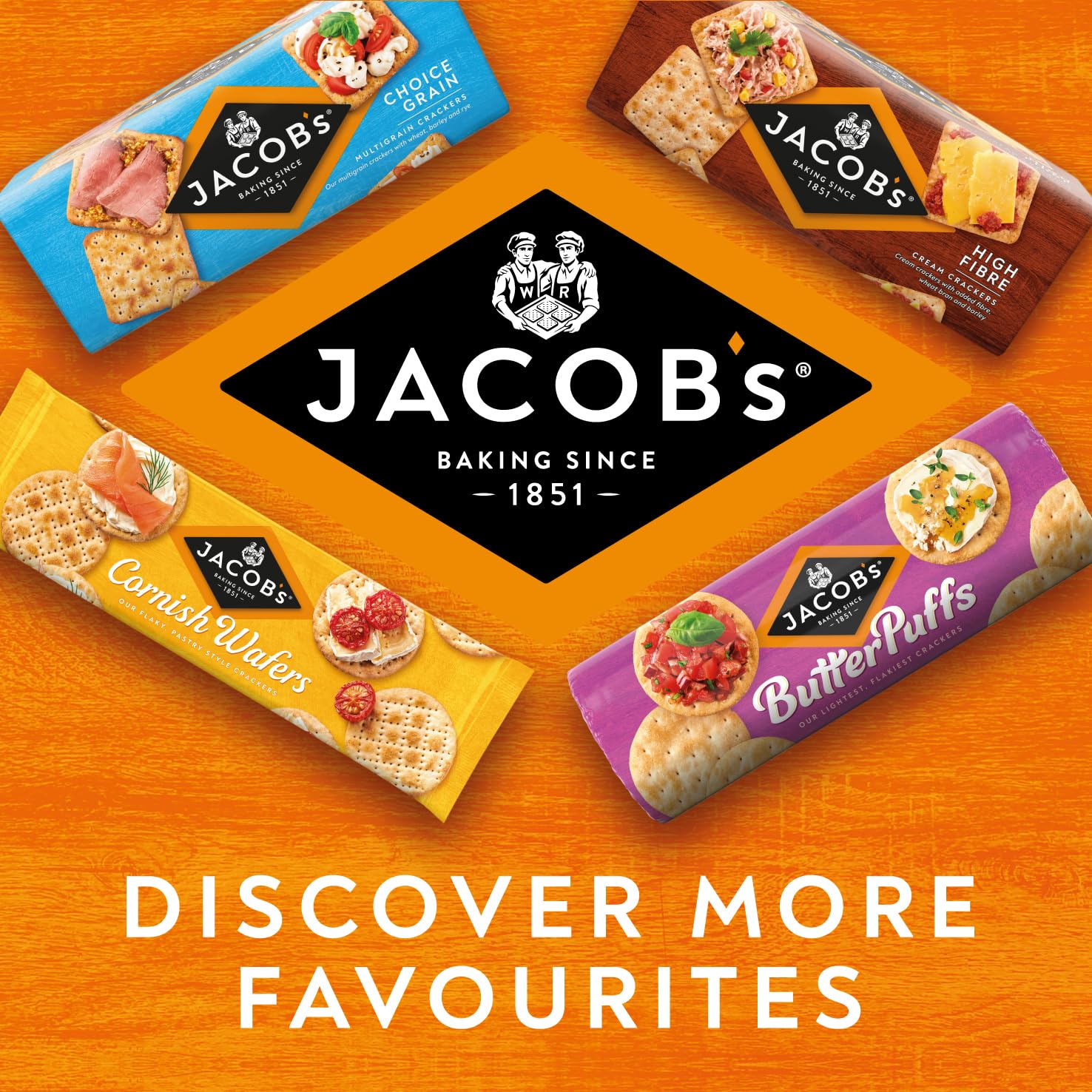 Jacob's Original Cream Crackers 200g 5
