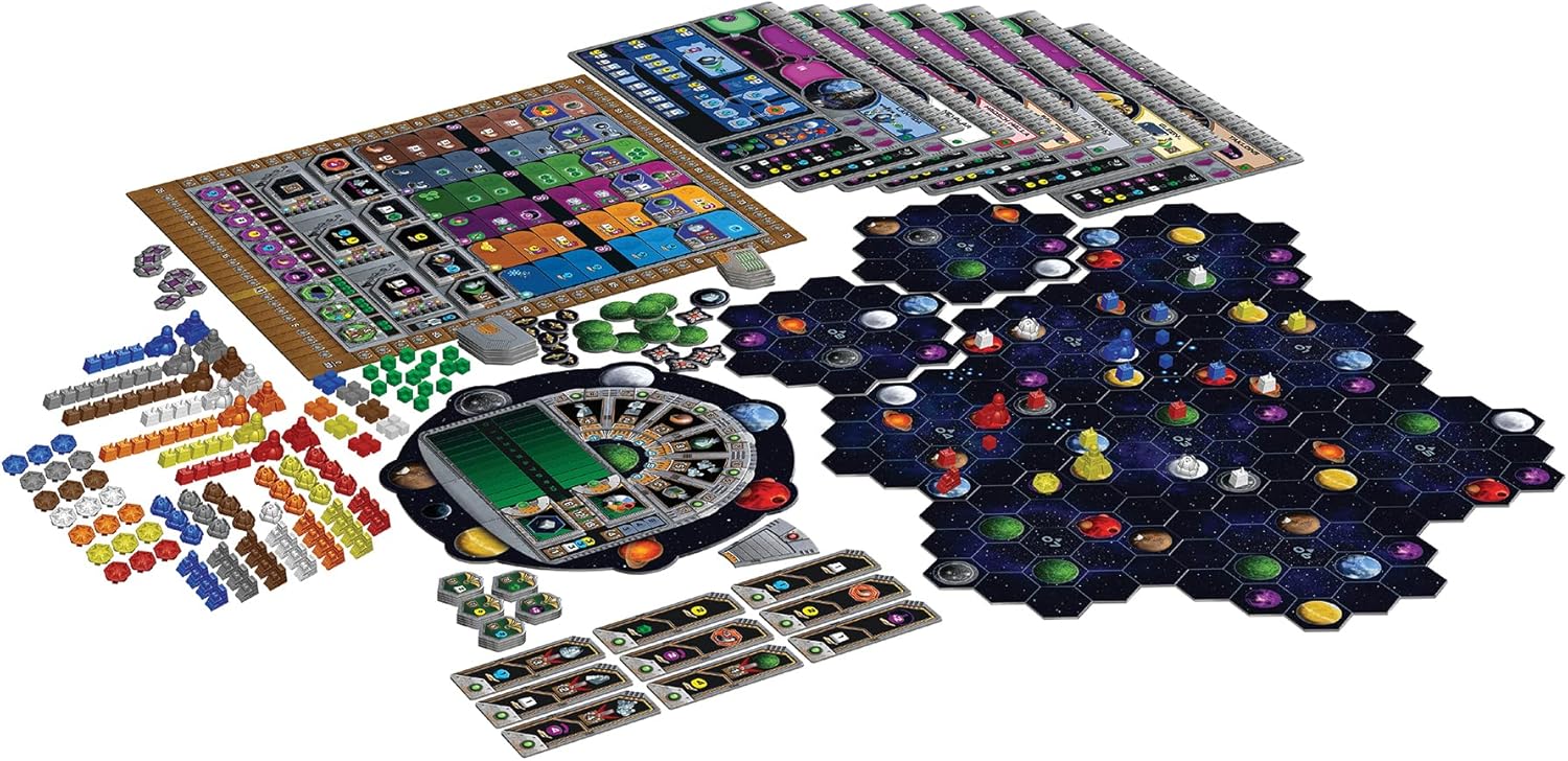 Capstone Games Gaia Project Board Game & Expansion, Multi-Colour 7