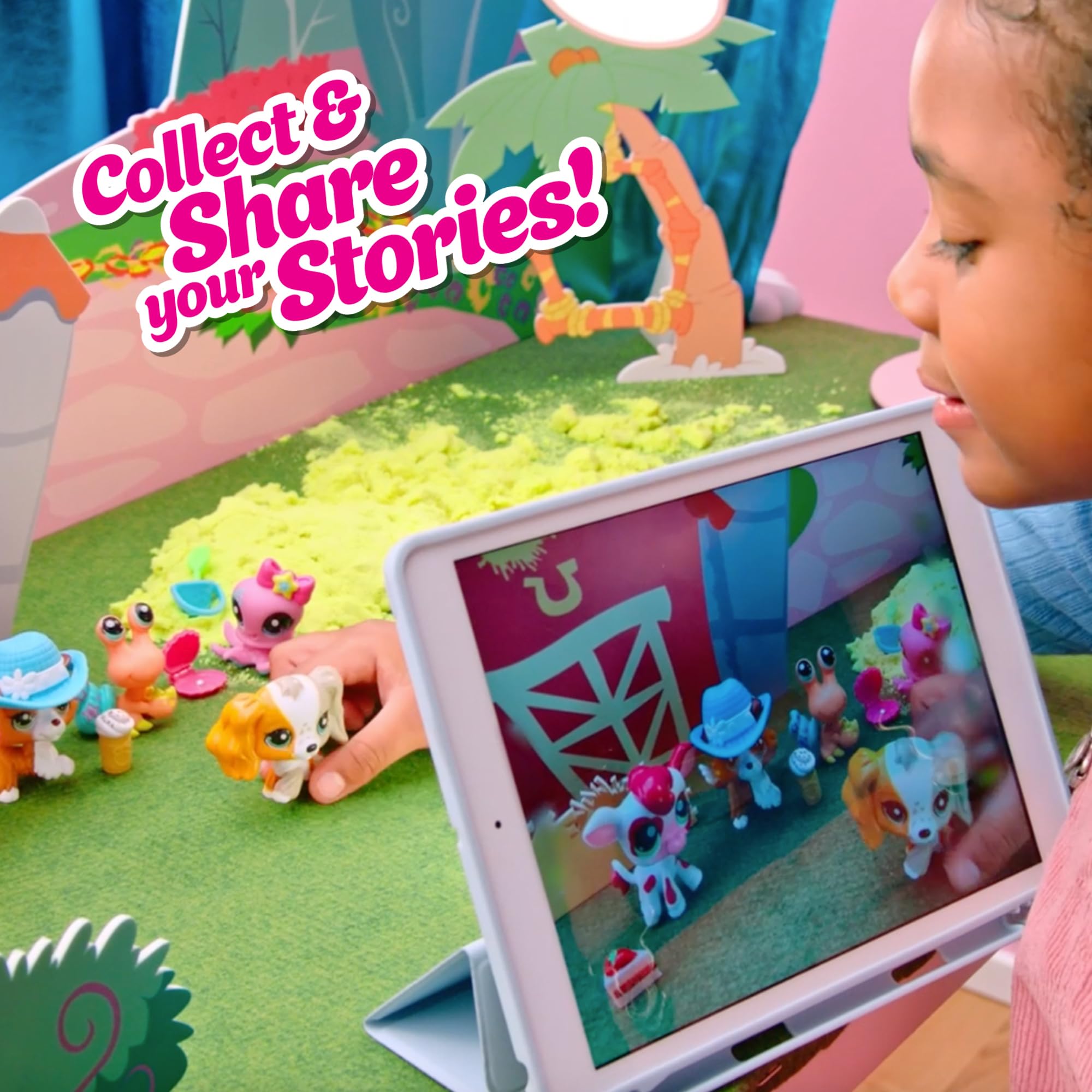 Littlest Pet Shop Sweet and Stylish Collection - Deluxe Ragdoll Cat Playset for Kids 5