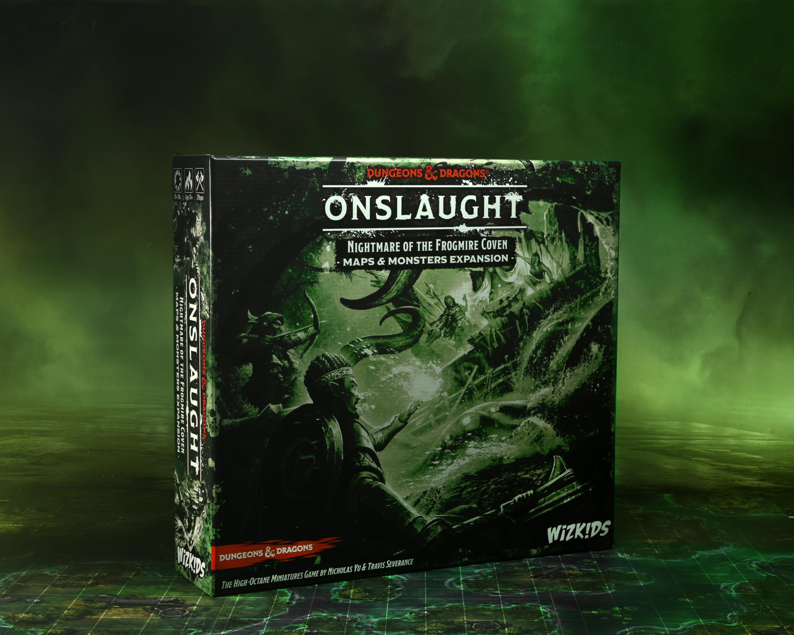 Dungeons & Dragons: Nightmare of the Frogmire Coven - Maps & Monsters Expansion for WizKids Miniatures 9