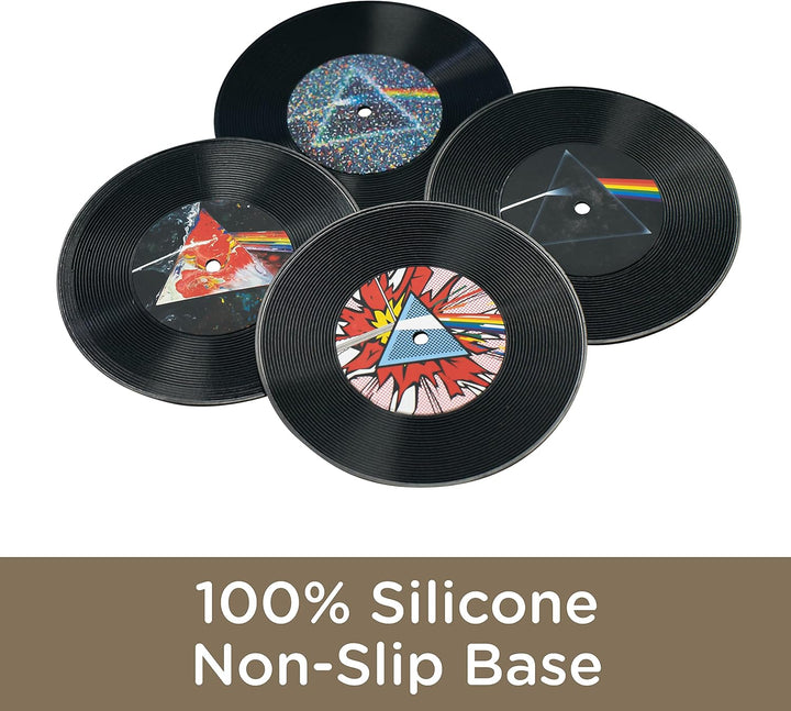 AQUARIUS - Pink Floyd Vinyl Coaster Set Home Decor