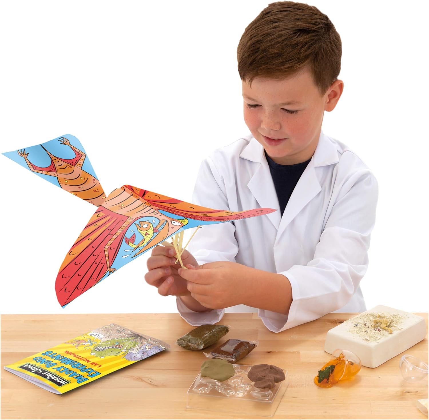 Horrible Science - Deadly Dino Experiments Science Kit for Kids, Age 6-12 3