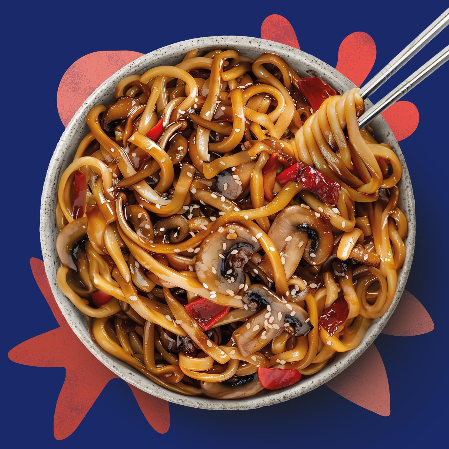 Ben's Original - Street Food Japanese Teriyaki Style Noodles Ready Meal (6x 250g) 5