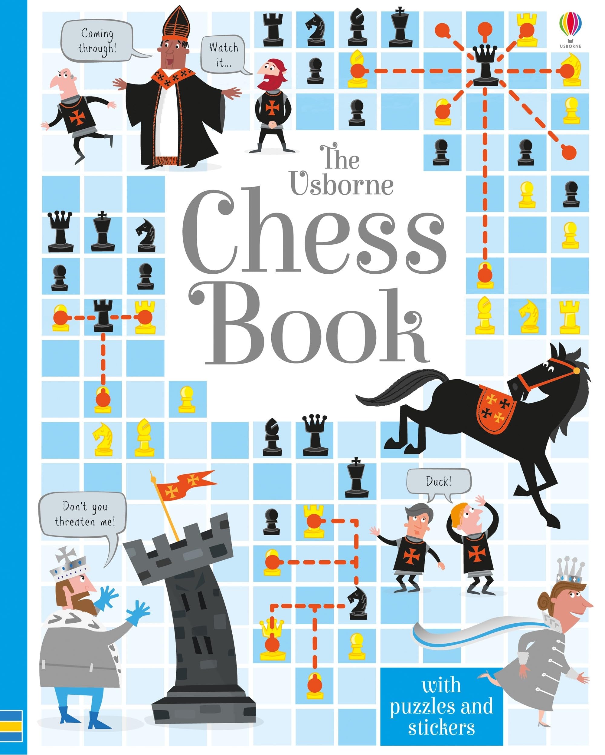 Usborne The Usborne Chess Book - Write-in Activity Book for Learning Tactics | Hardcover 1