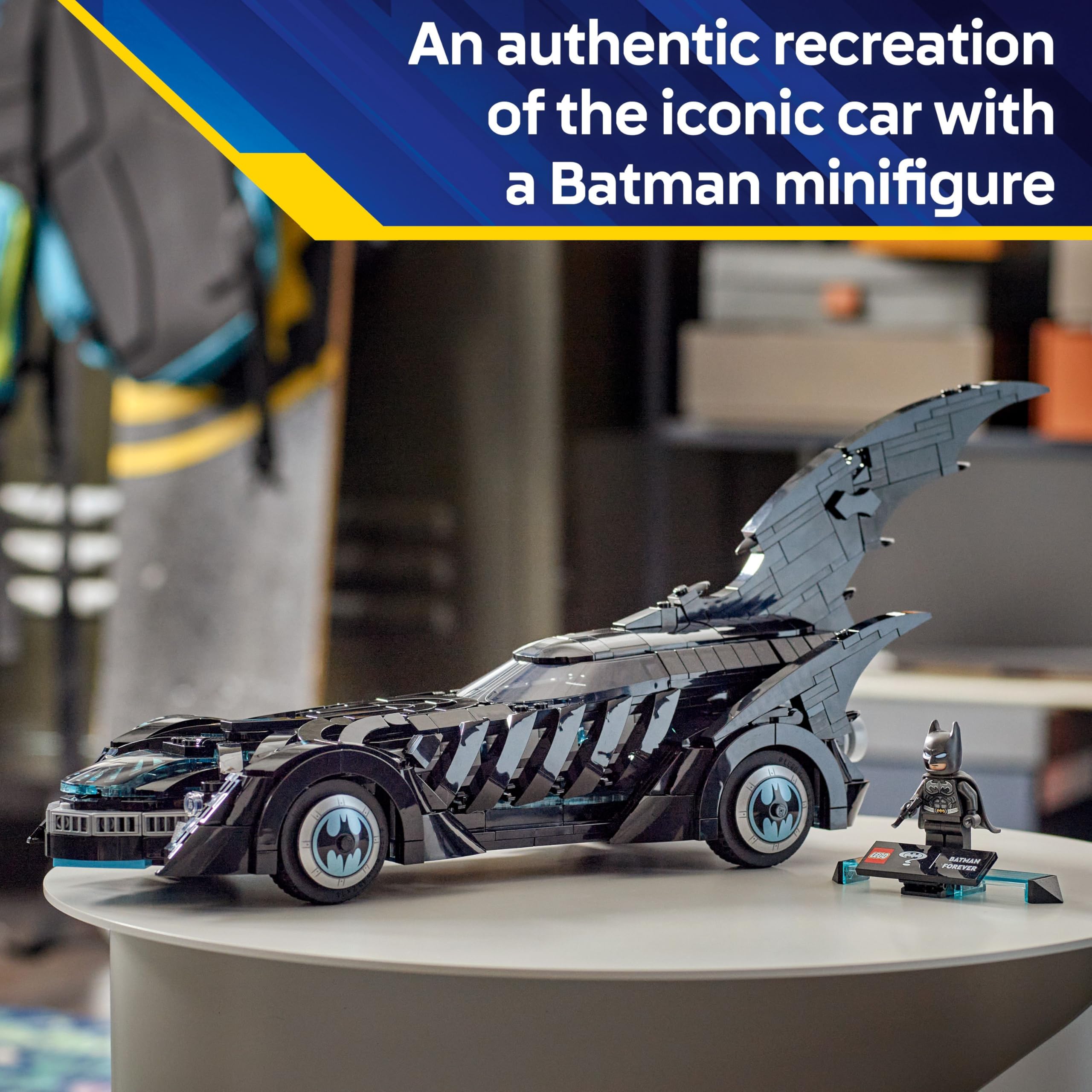 LEGO DC Batman Forever Batmobile - Building Set with Minifigure for Ages 12+ 3