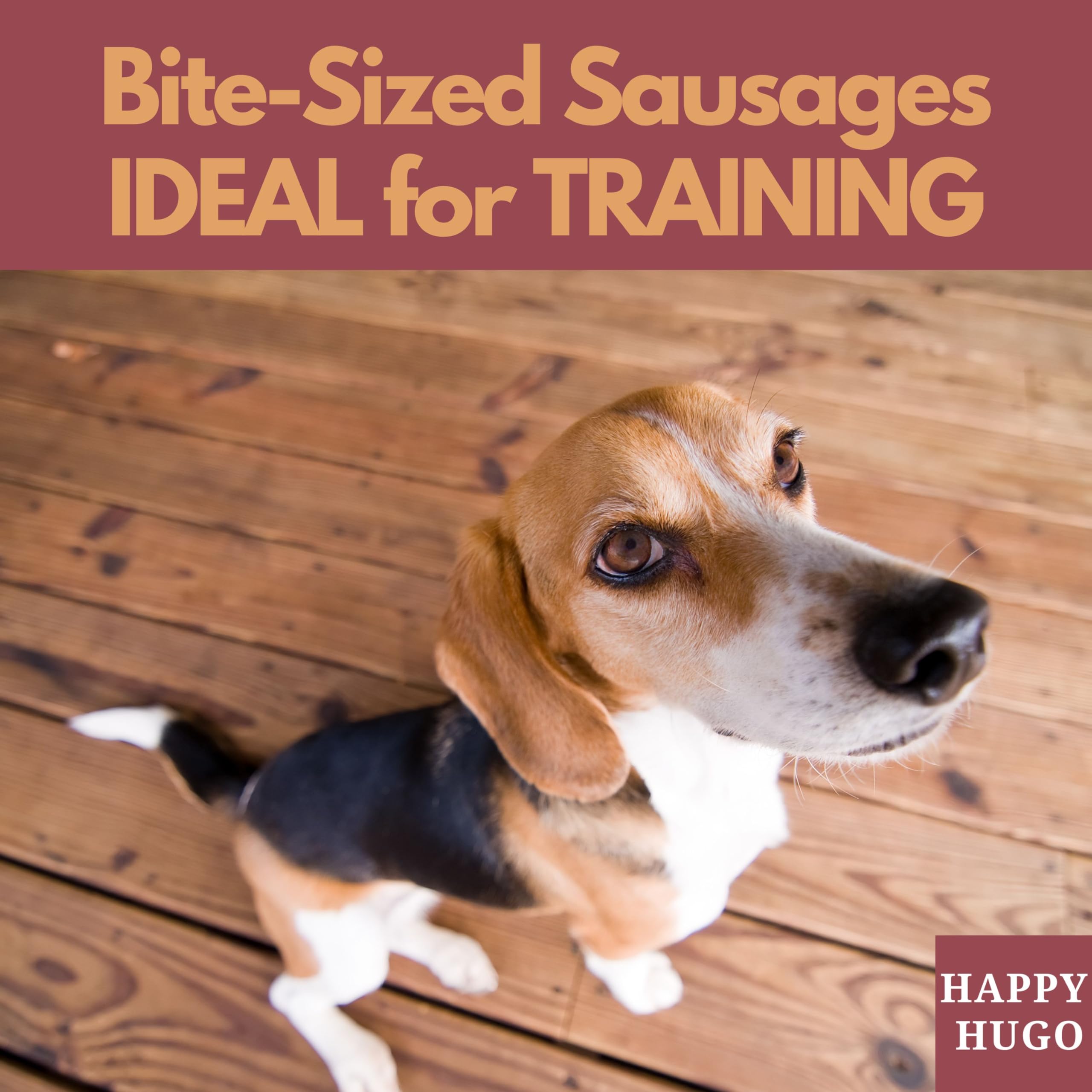 Happy Hugo Sliced Deli Dog Sausages - 100% British Chicken Treats for Dogs 3