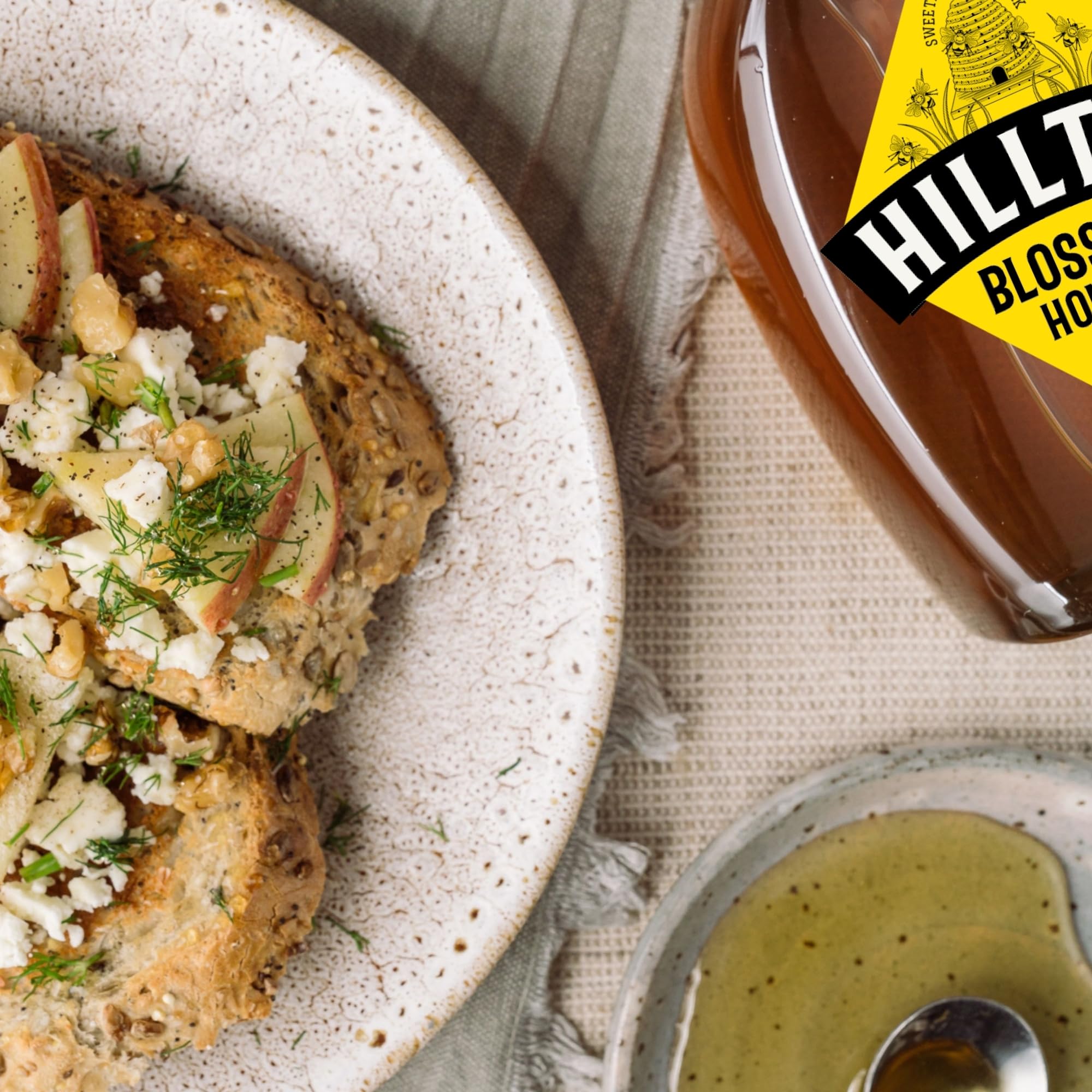 Hilltop Honey Blossom Honey 720g Squeezy Bottle - Pure Natural Honey 10