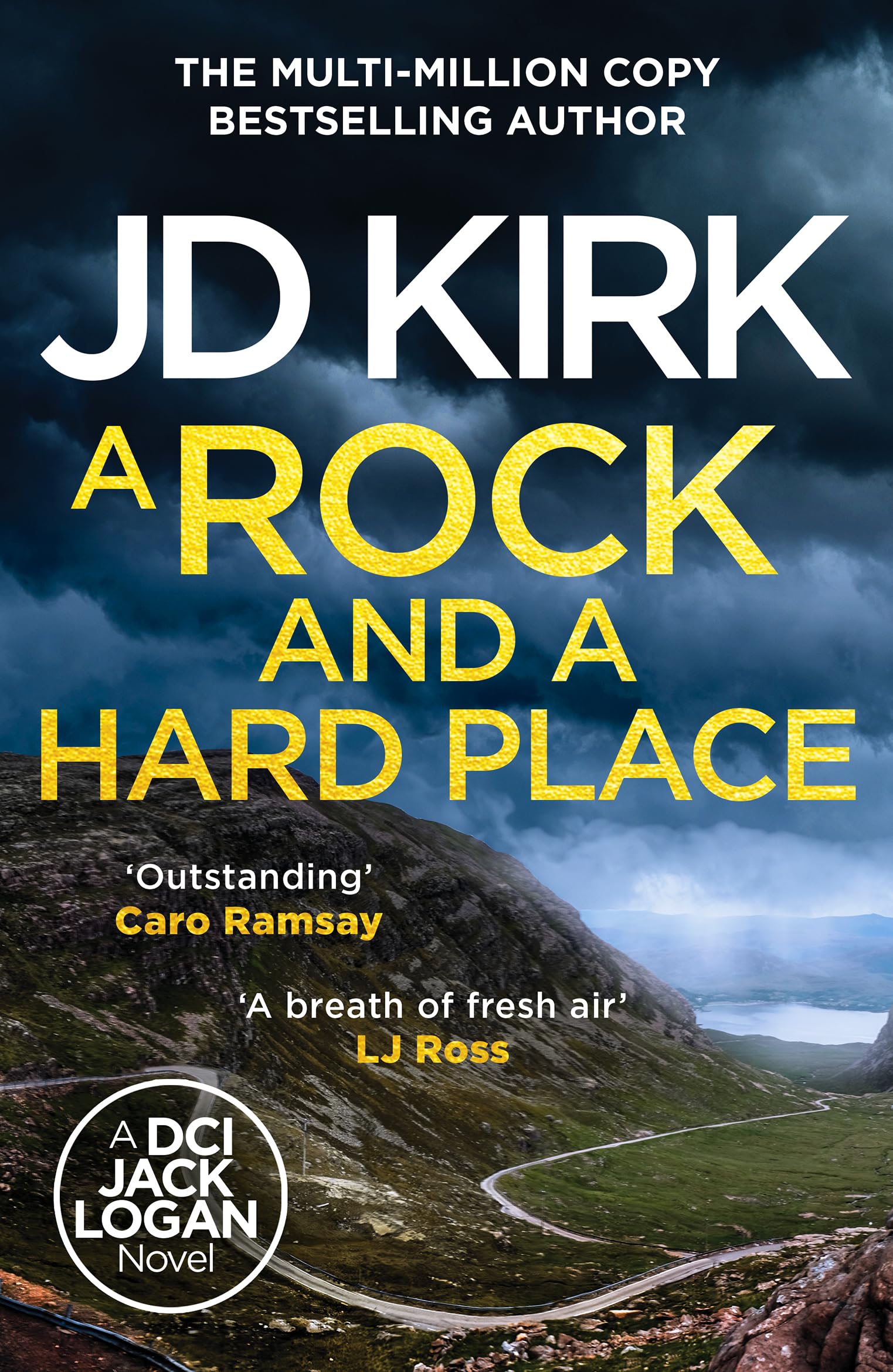 Canelo Crime A Rock and a Hard Place - DCI Logan Crime Thrillers Book 21 | Paperback