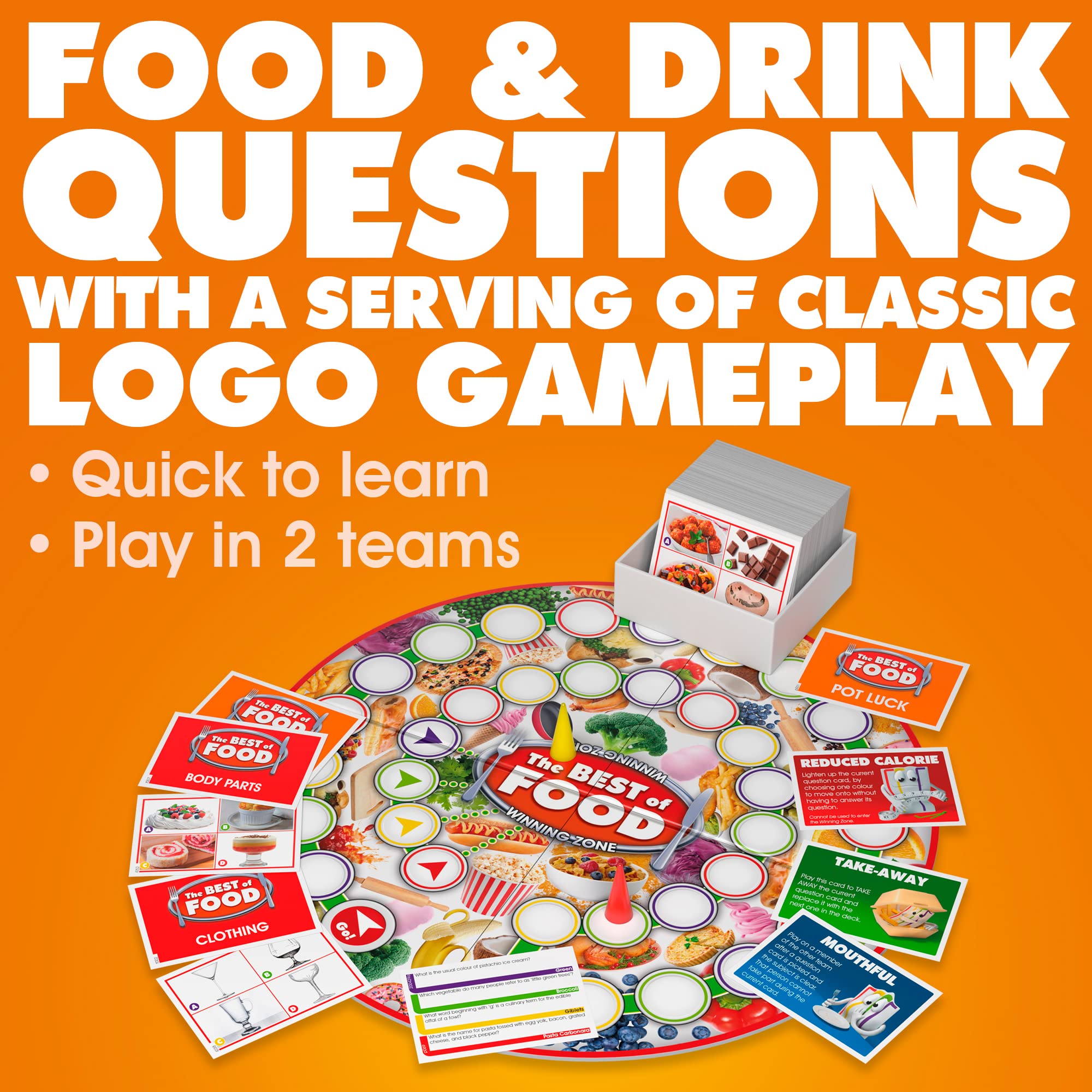 Drumond Park Logo Best of Food Board Game 7