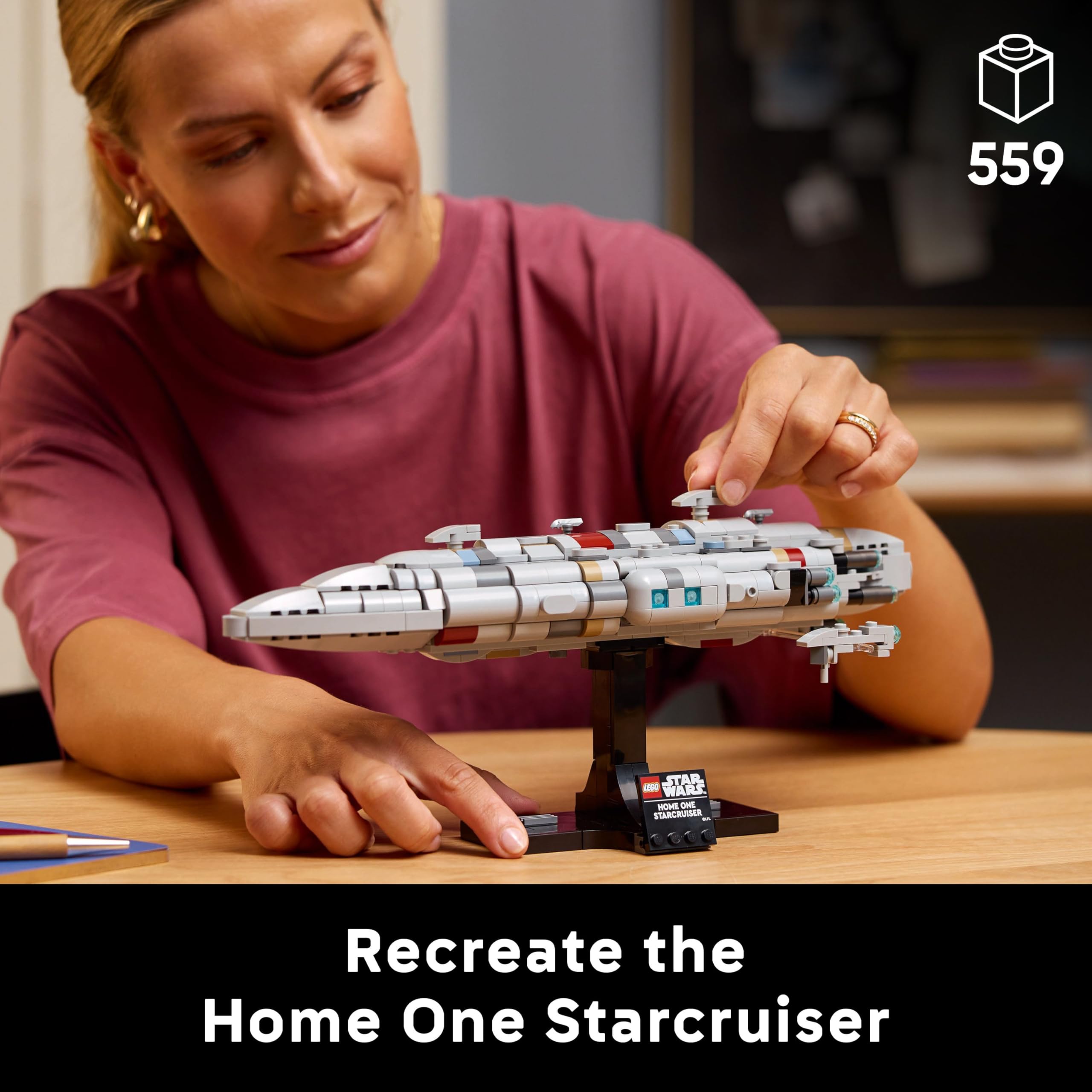 LEGO Star Wars 75405 Home One Starcruiser Building Set | 2025 Release | Ages 18+ 2