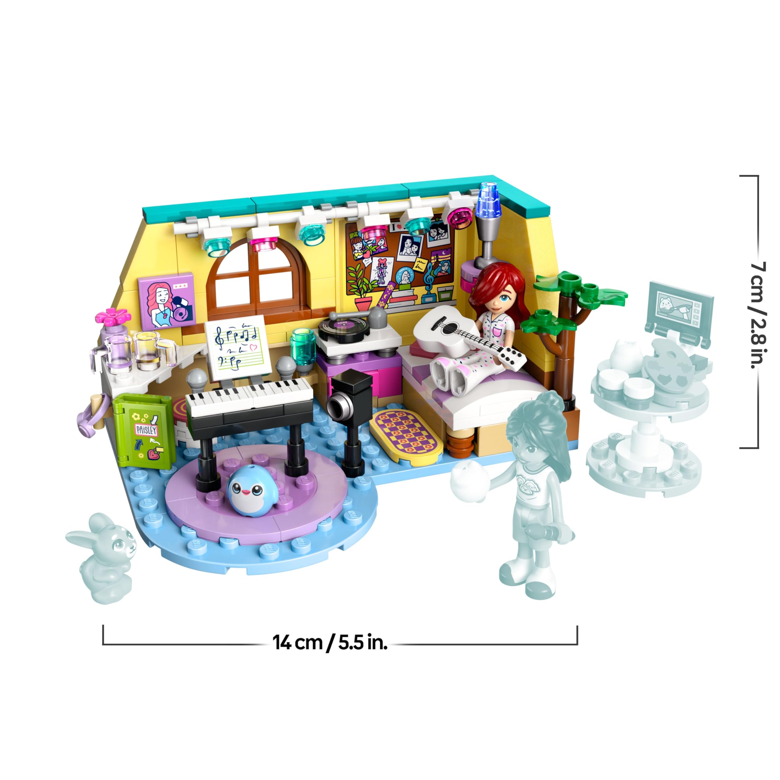 LEGO Friends Paisley’s Room Playset - Creative Building Toy for Kids 6+ 3