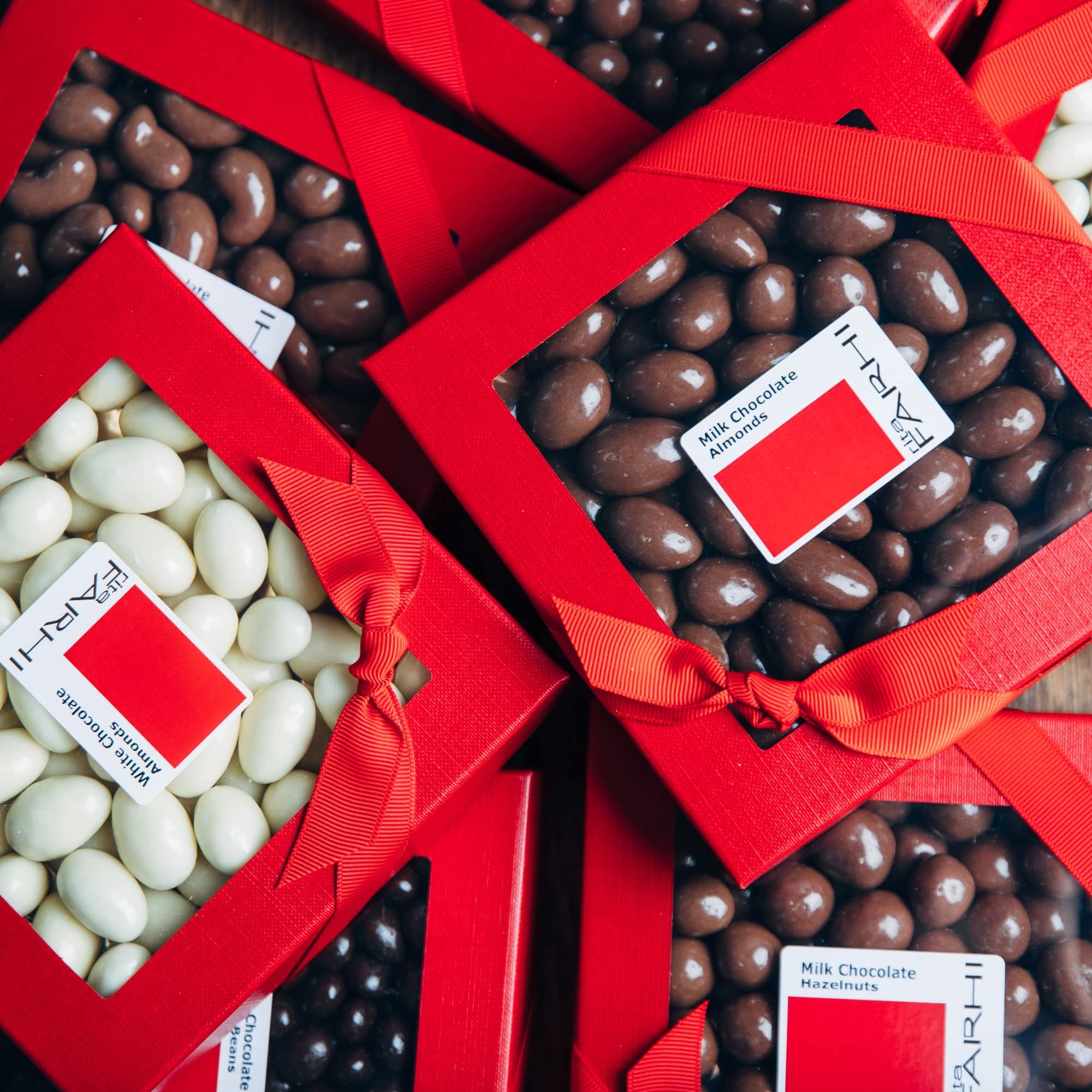 Rita Farhi Milk and Dark Chocolate Brazil Nuts Luxury Gift Box 210g 4