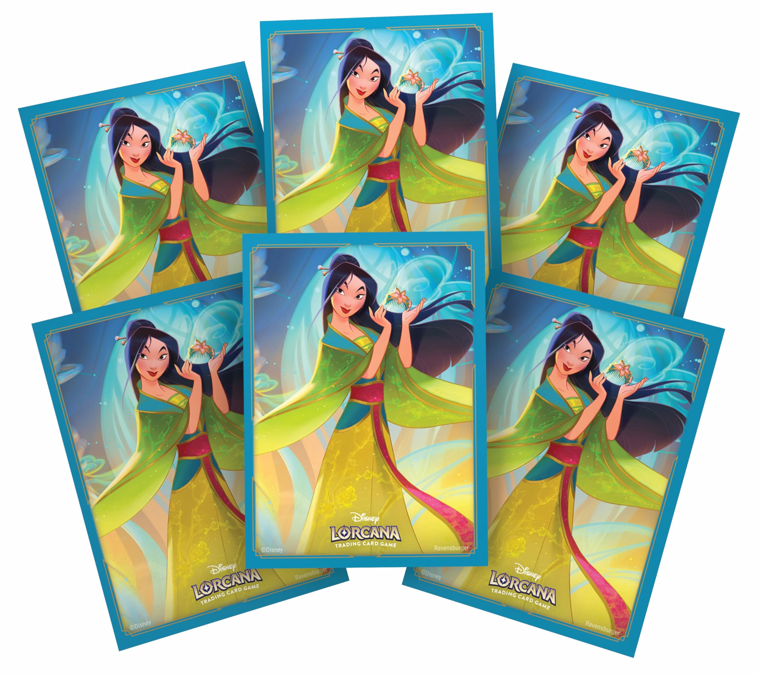 Ravensburger Disney Lorcana Trading Card Game - 65 Mulan Card Sleeves