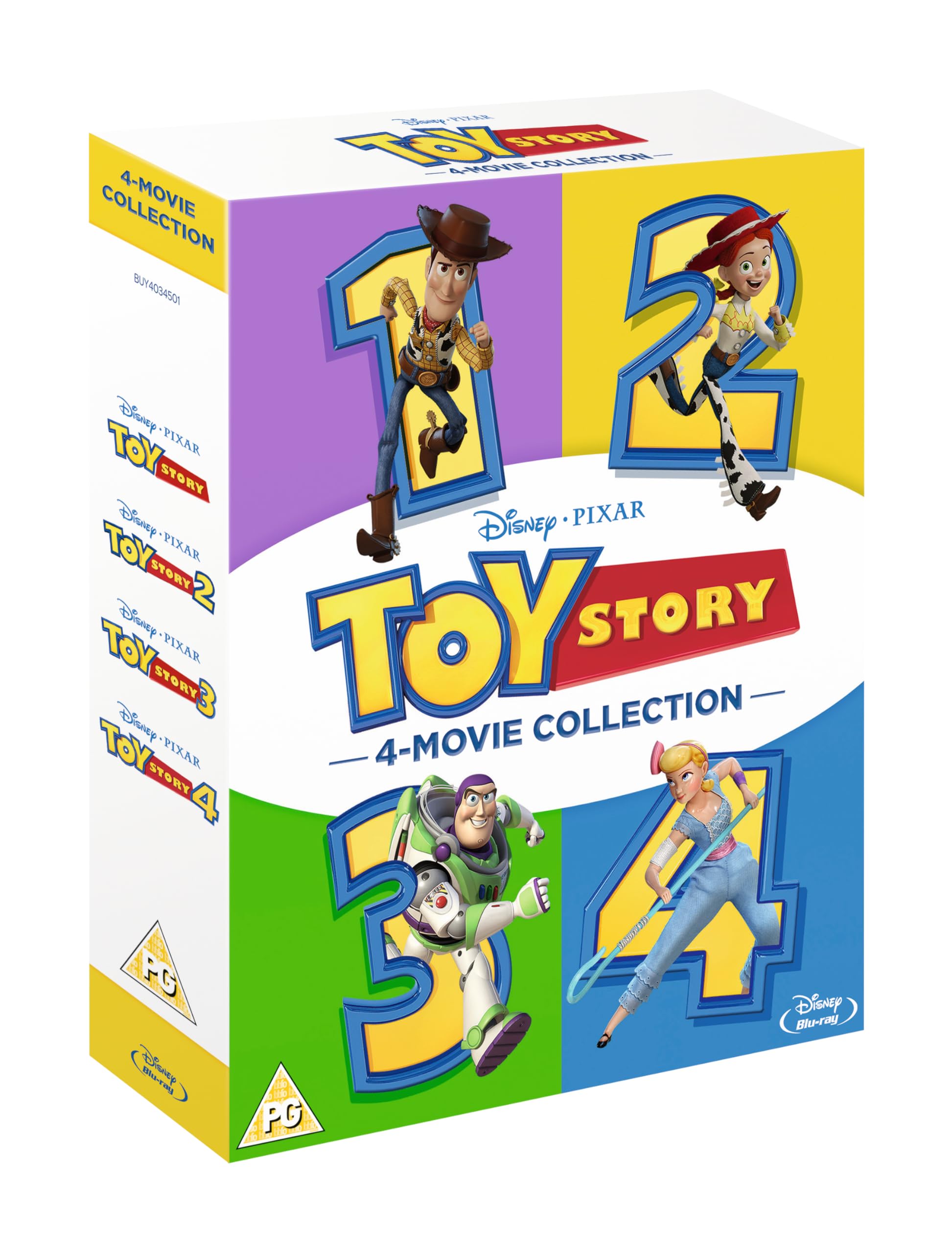 Toy Story 4-Movie Collection [Blu-ray]