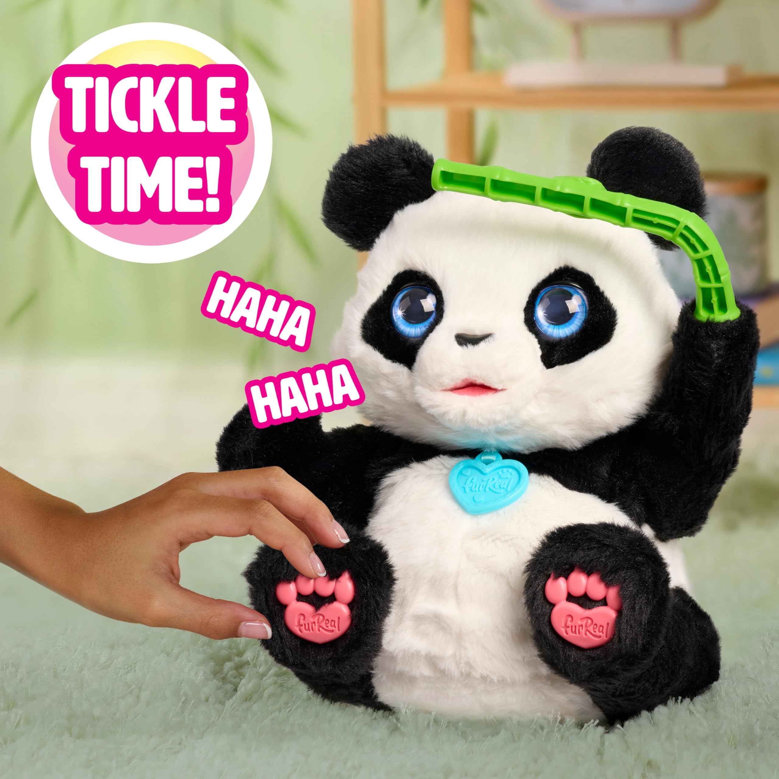 furReal Coco the Tumbling Panda - Interactive Plush Toy for Kids Ages 4+