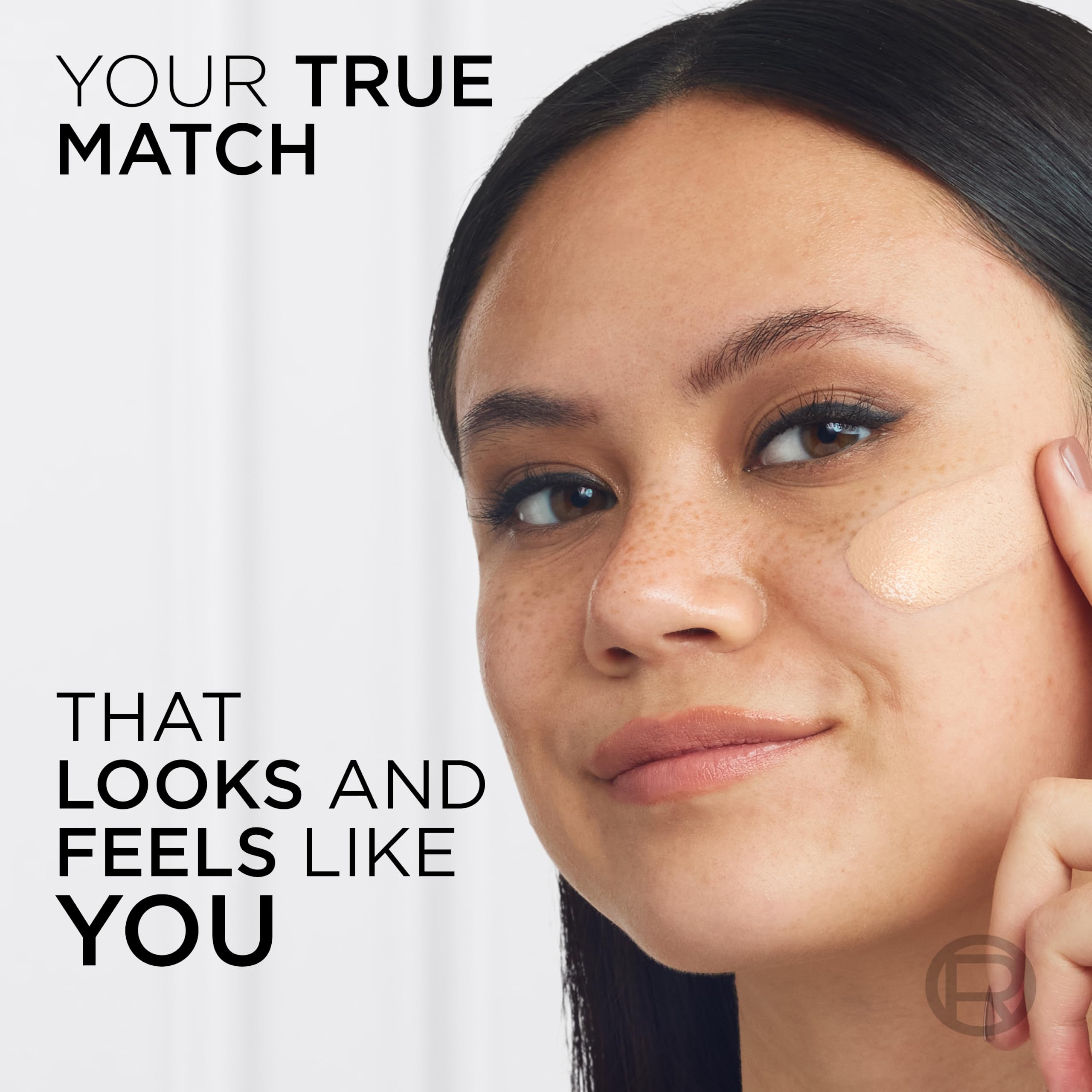 L'Oreal Paris True Match Hydrating Liquid Foundation - 24h Hydration, Hyaluronic Acid, SPF 16, 4W Golden Natural, 30 ml 10