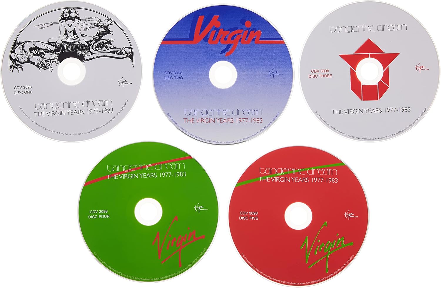 Tangerine Dream - The Virgin Years: 1977-1983 [Audio CD] 4