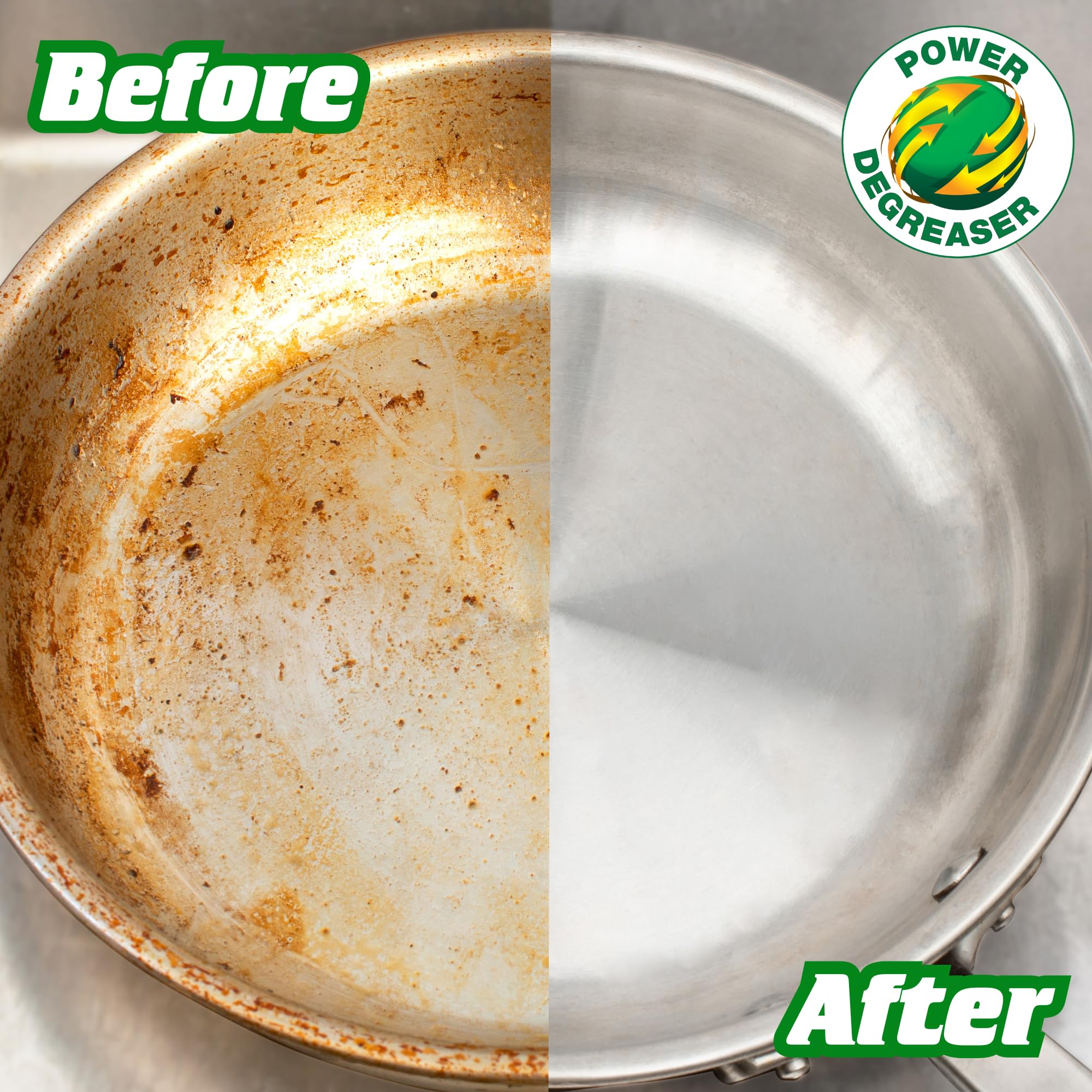 Elbow Grease Washing Up Liquid | Power Degreaser - Soap for Hand Washing Dishes, Pots, Pans & Glasses (Lemon, 600ml) 5