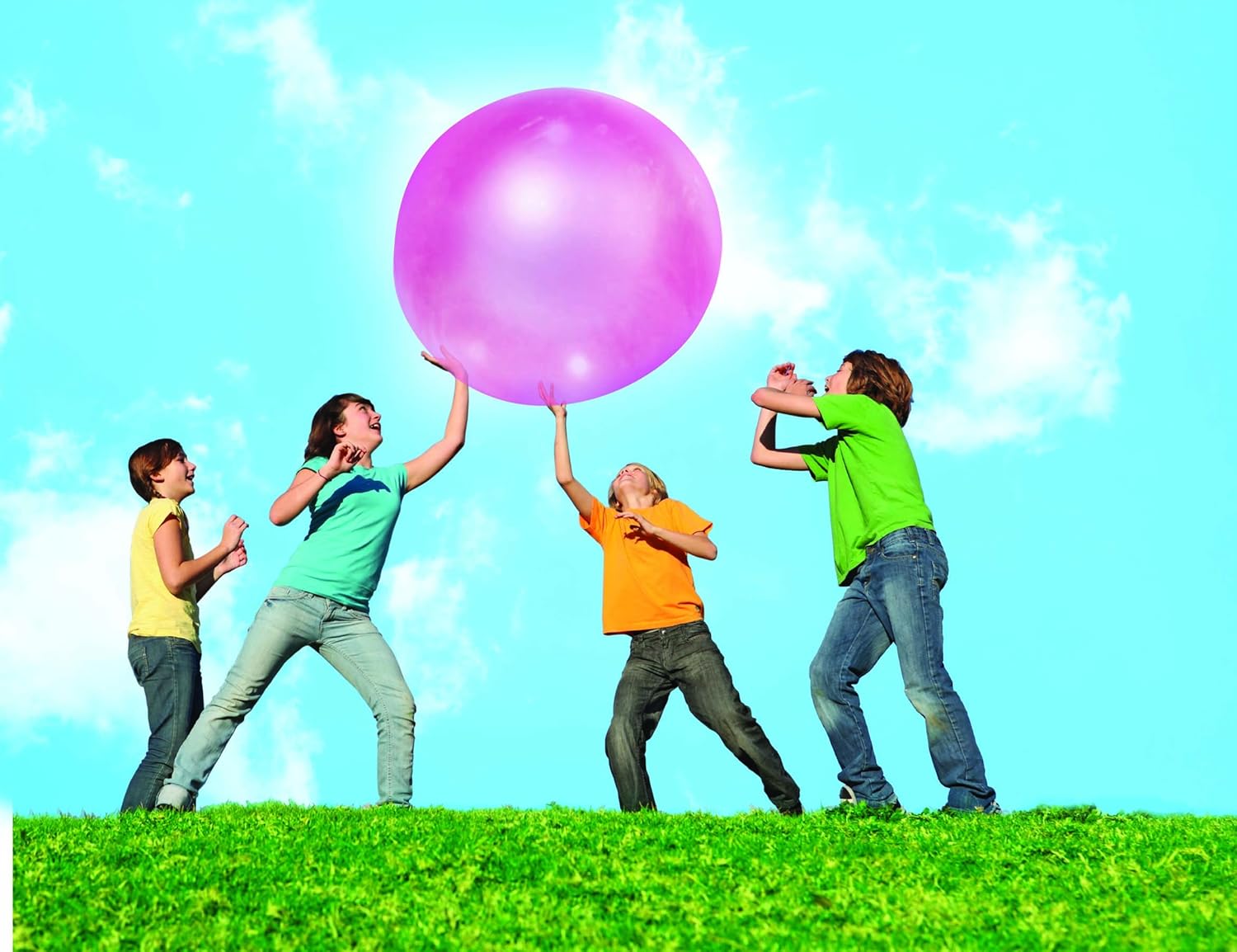 Wubble Super Bubble Ball - Squishy Stretchy Outdoor Toy for Ages 6+ 3