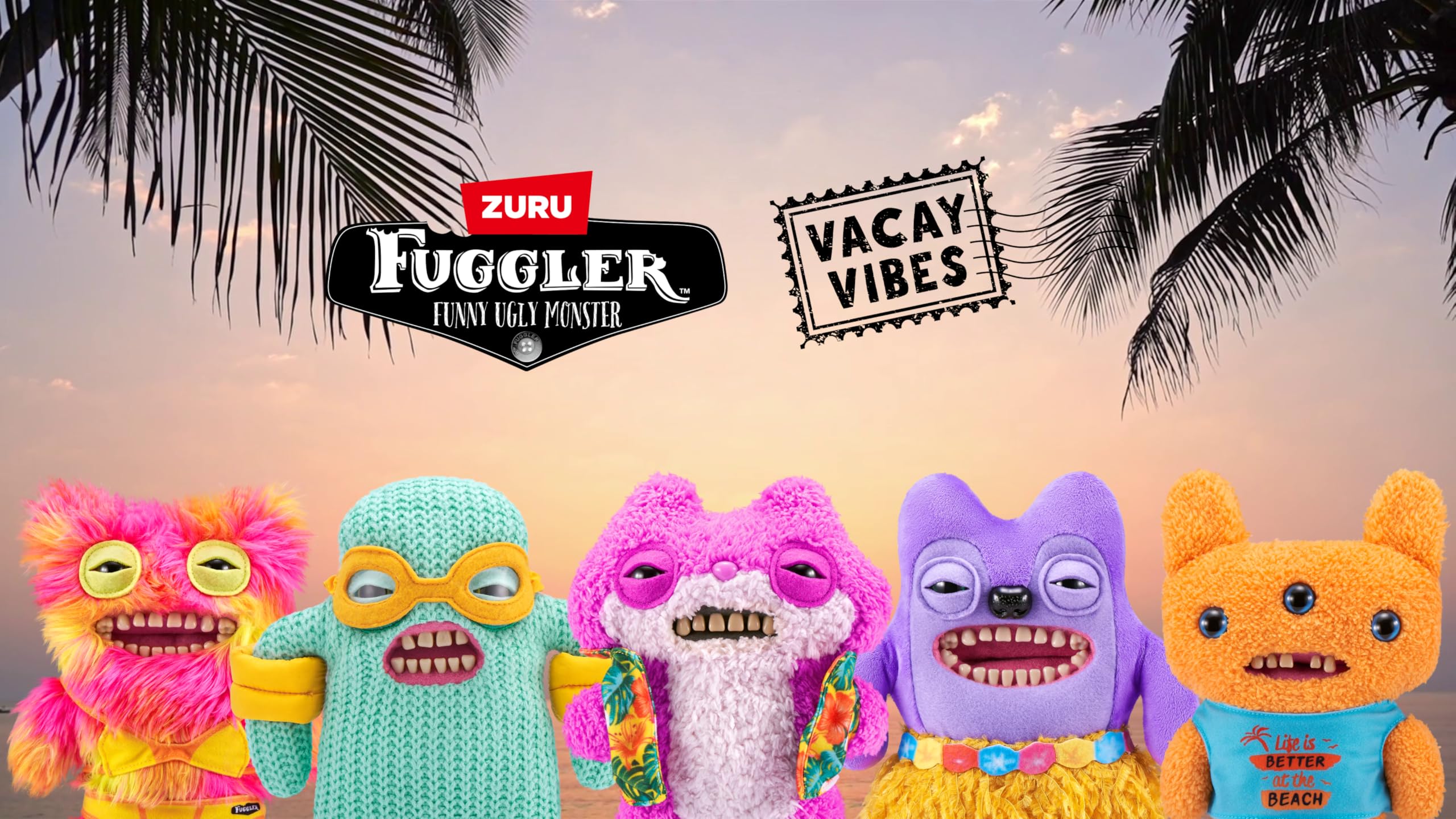 Fuggler Vacay Vibes - Munch Munch Ginger Plush Collectible Toy 3