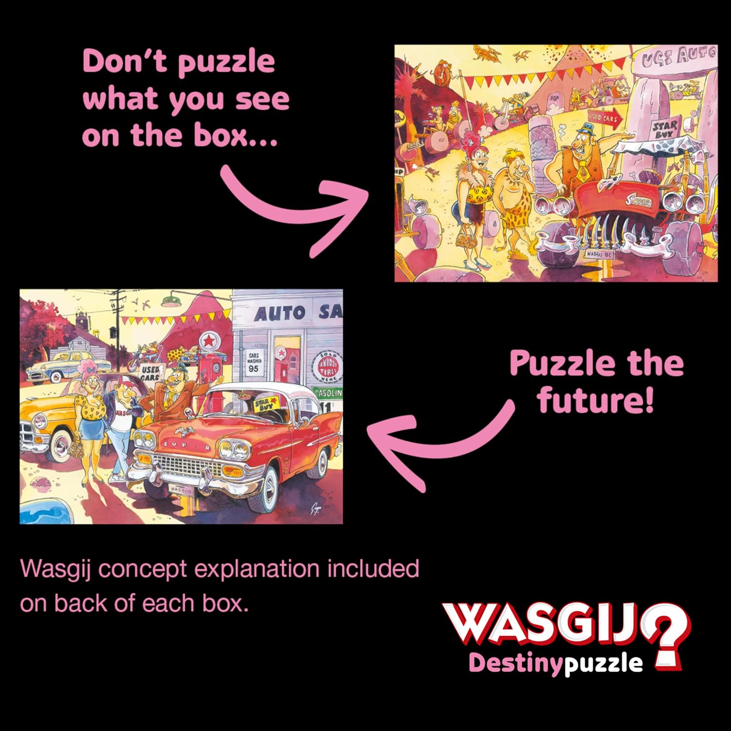 Wasgij Retro Destiny 8 High Season - 1000 Piece Jigsaw Puzzle 3