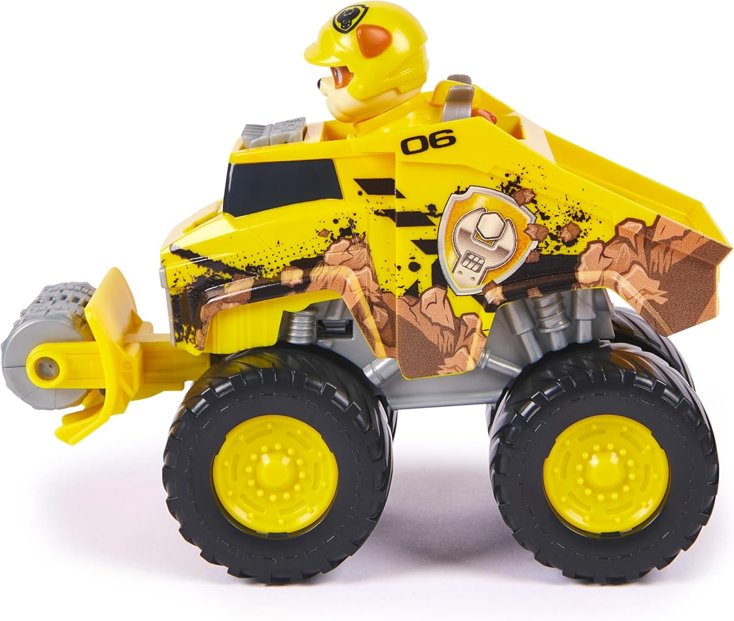 Paw Patrol: Rescue Wheels Rubble’s Bulldozer - Transforming Toy Truck with Action Figure 3