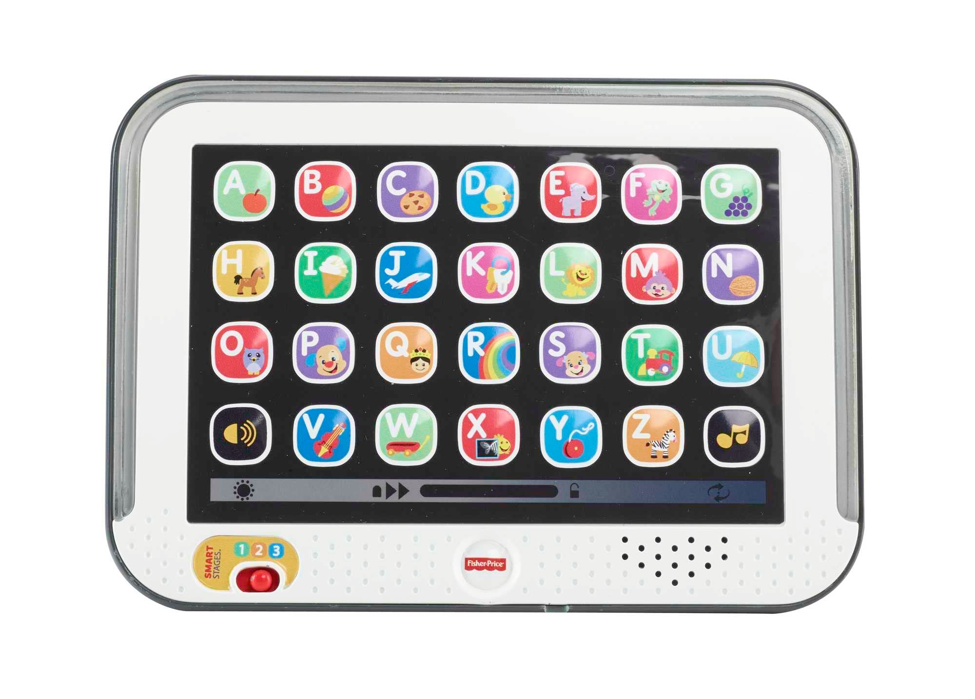 Fisher-Price Laugh & Learn Smart Stages Tablet - Educational Electronic Learning Toy for Toddlers 12 Months+